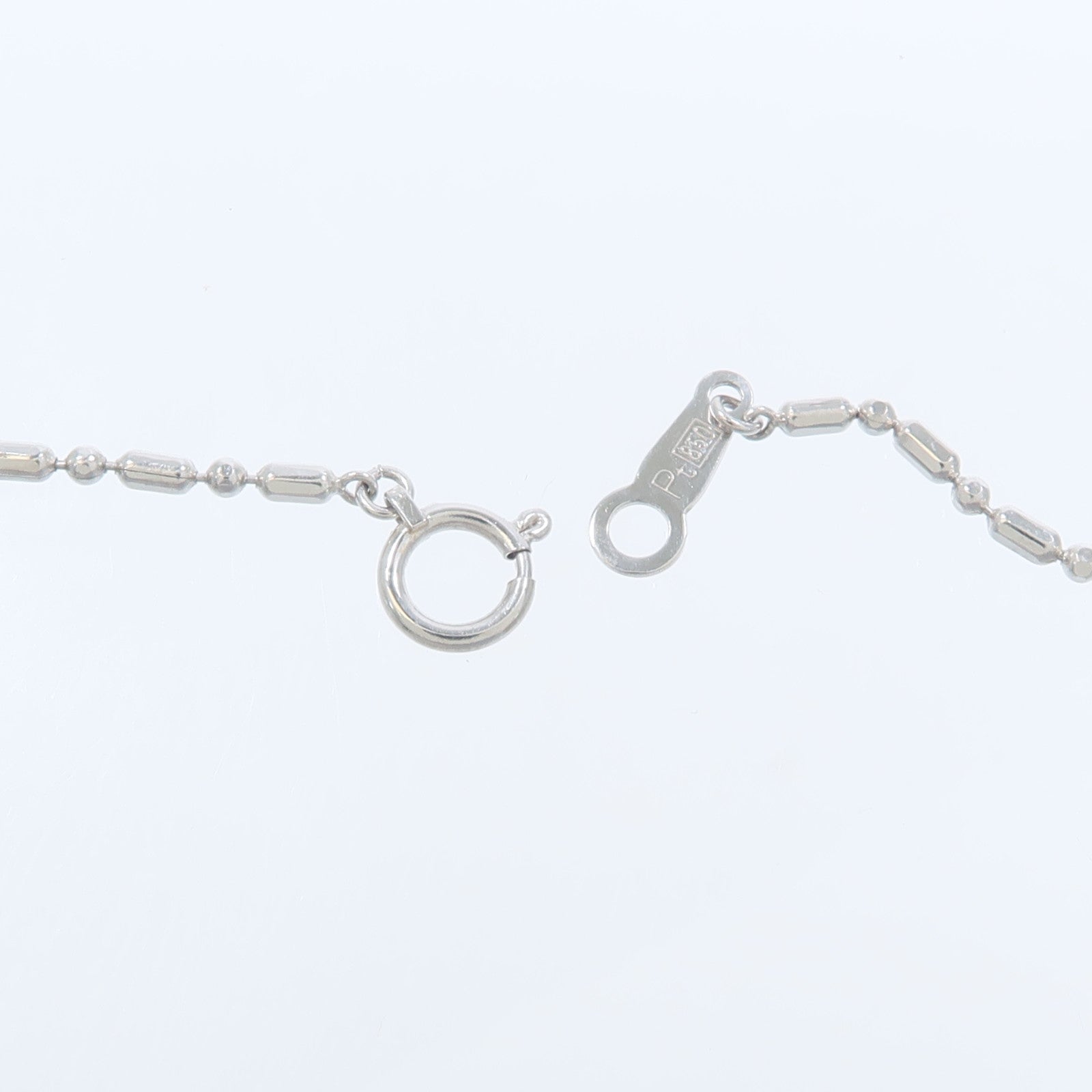 JEWELRY PT900/PT850鉑金Peridot Diamond Necklace橄欖石/鑽石項鍊