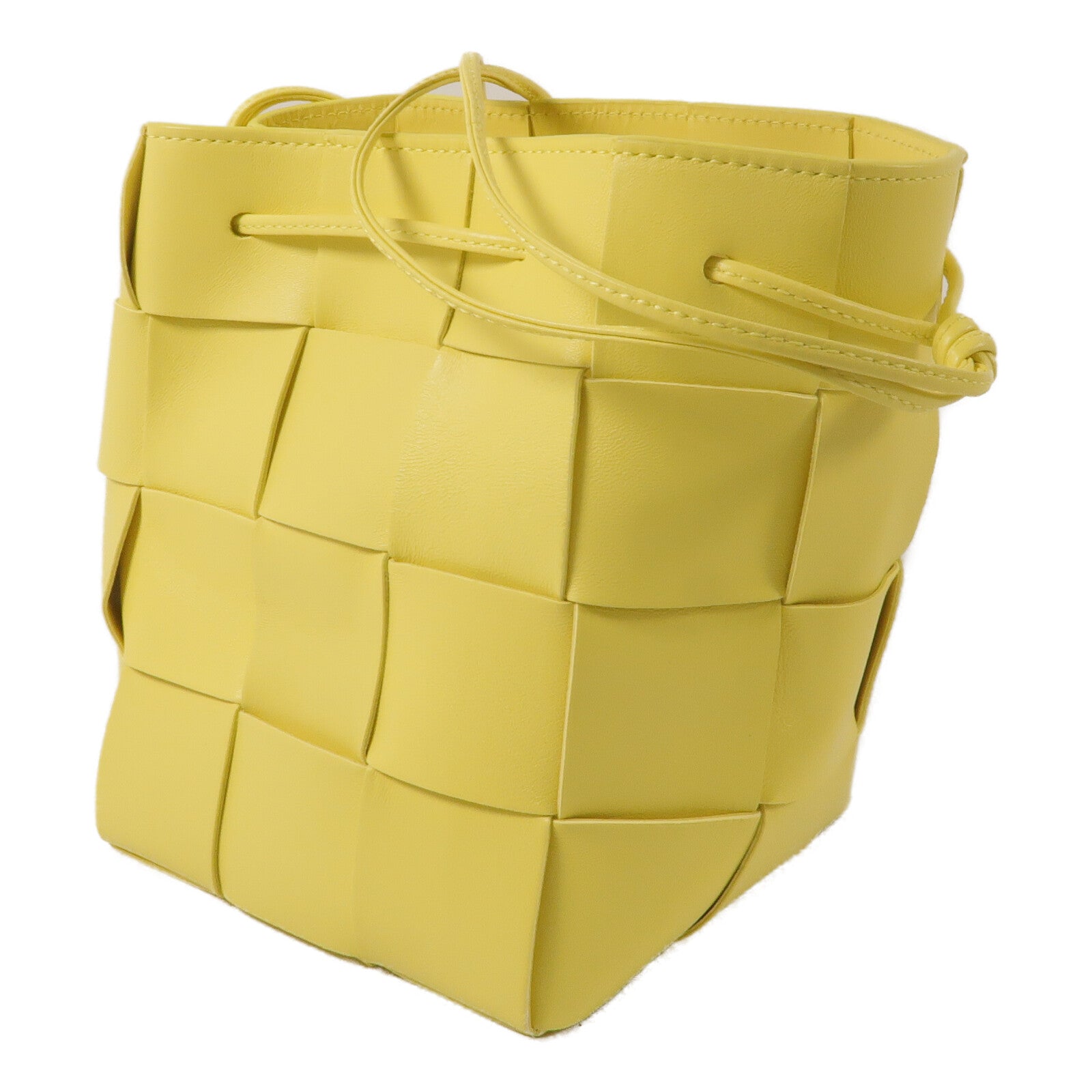 BOTTEGA VENETA 羊皮皮革Cassette Bucket肩背袋