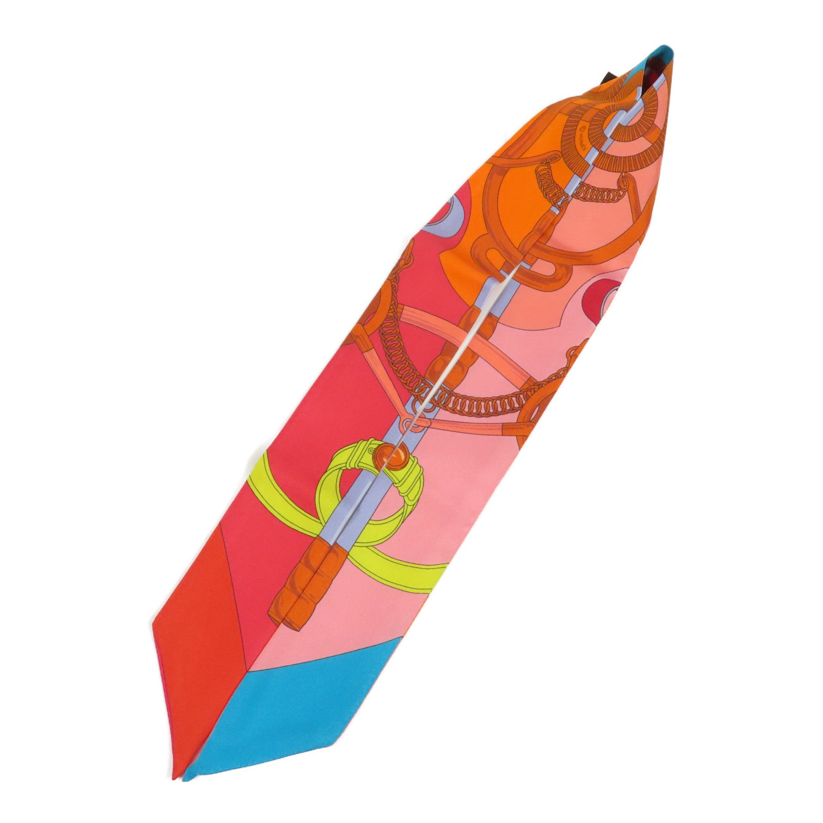 HERMES 絲質Twilly絲巾