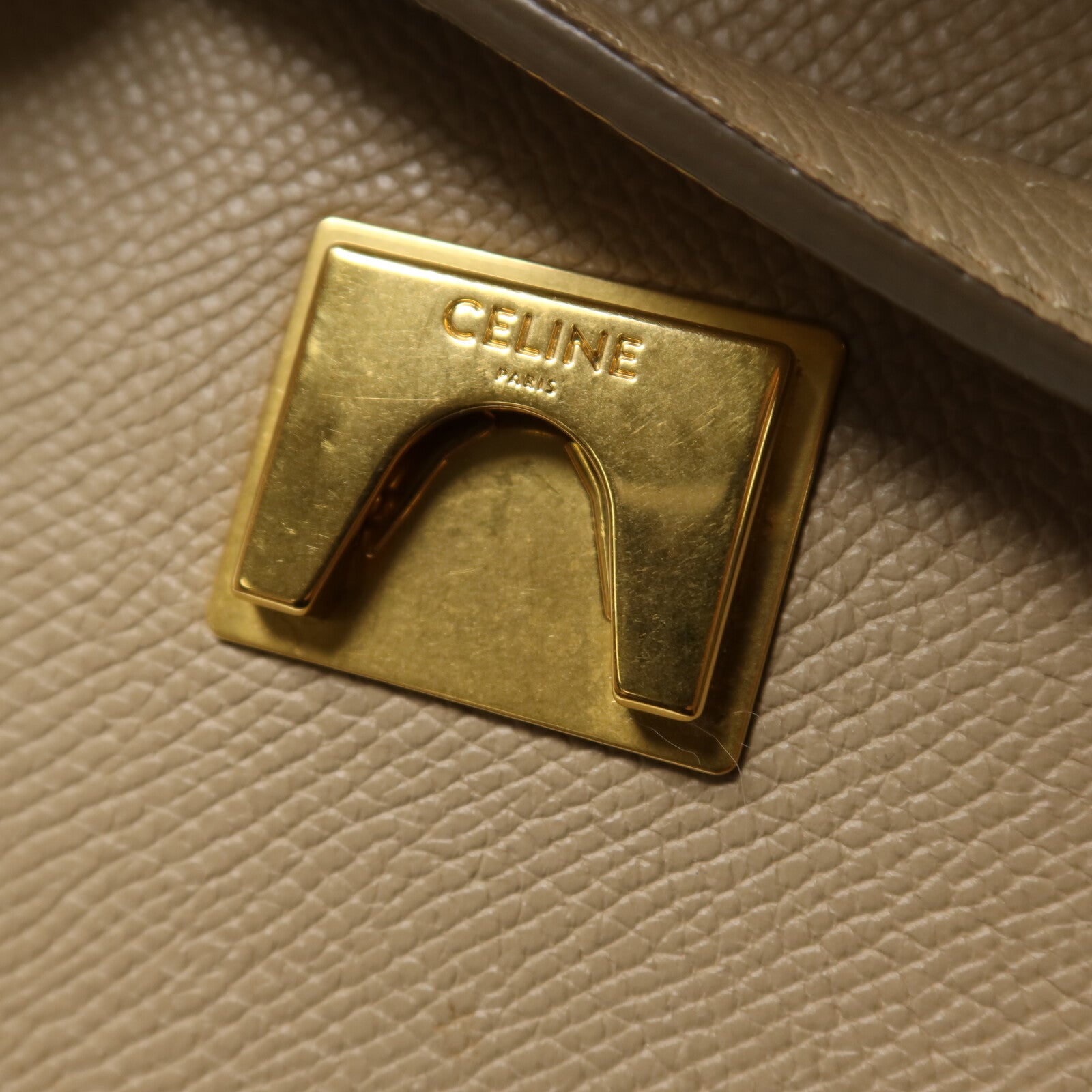 CELINE 牛皮皮革Micro Belt Bag手挽肩背兩用袋