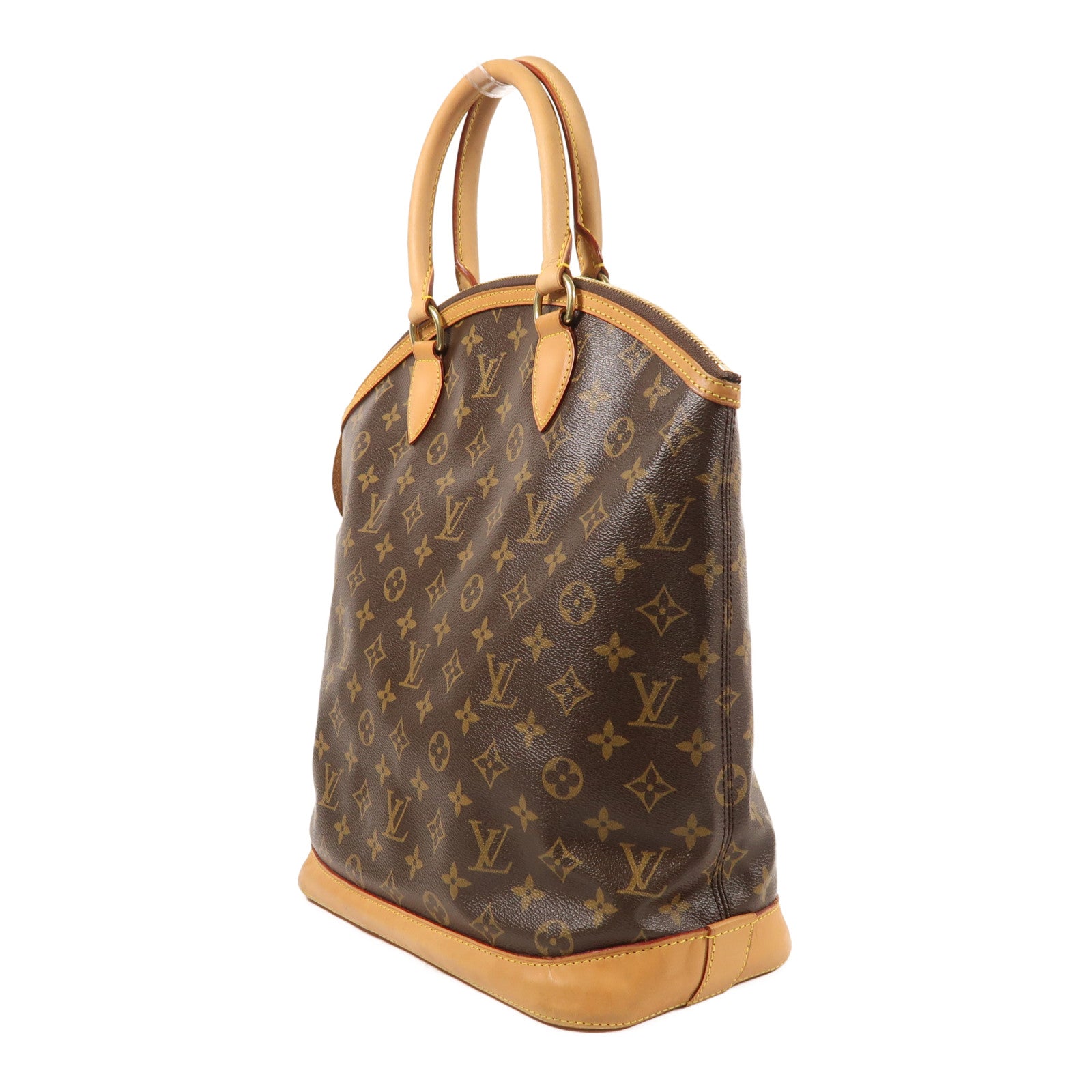 LOUIS VUITTON Monogram Lockit Vertical金扣手挽袋