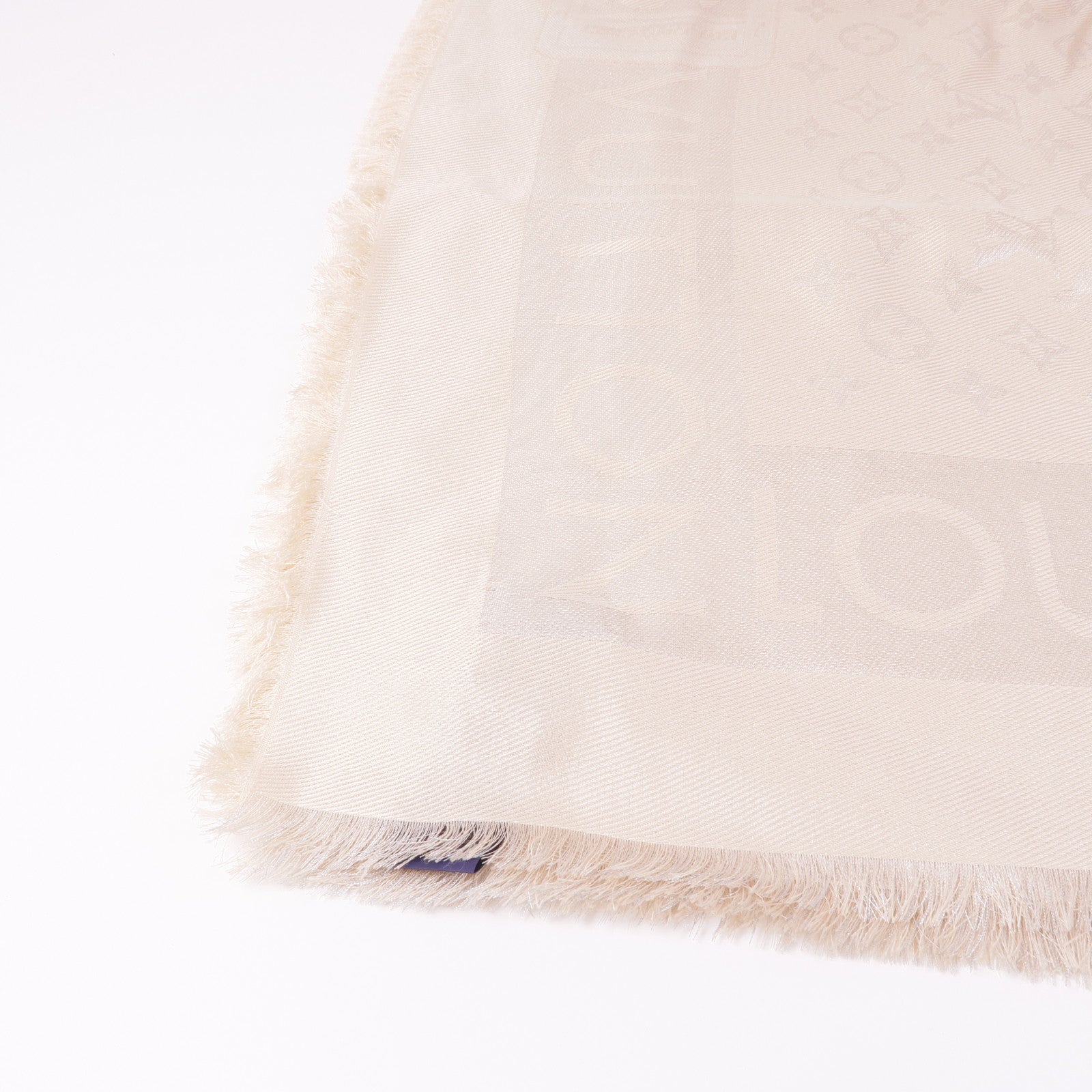 LOUIS VUITTON 絲質/羊毛Lock And Go Shine圍巾