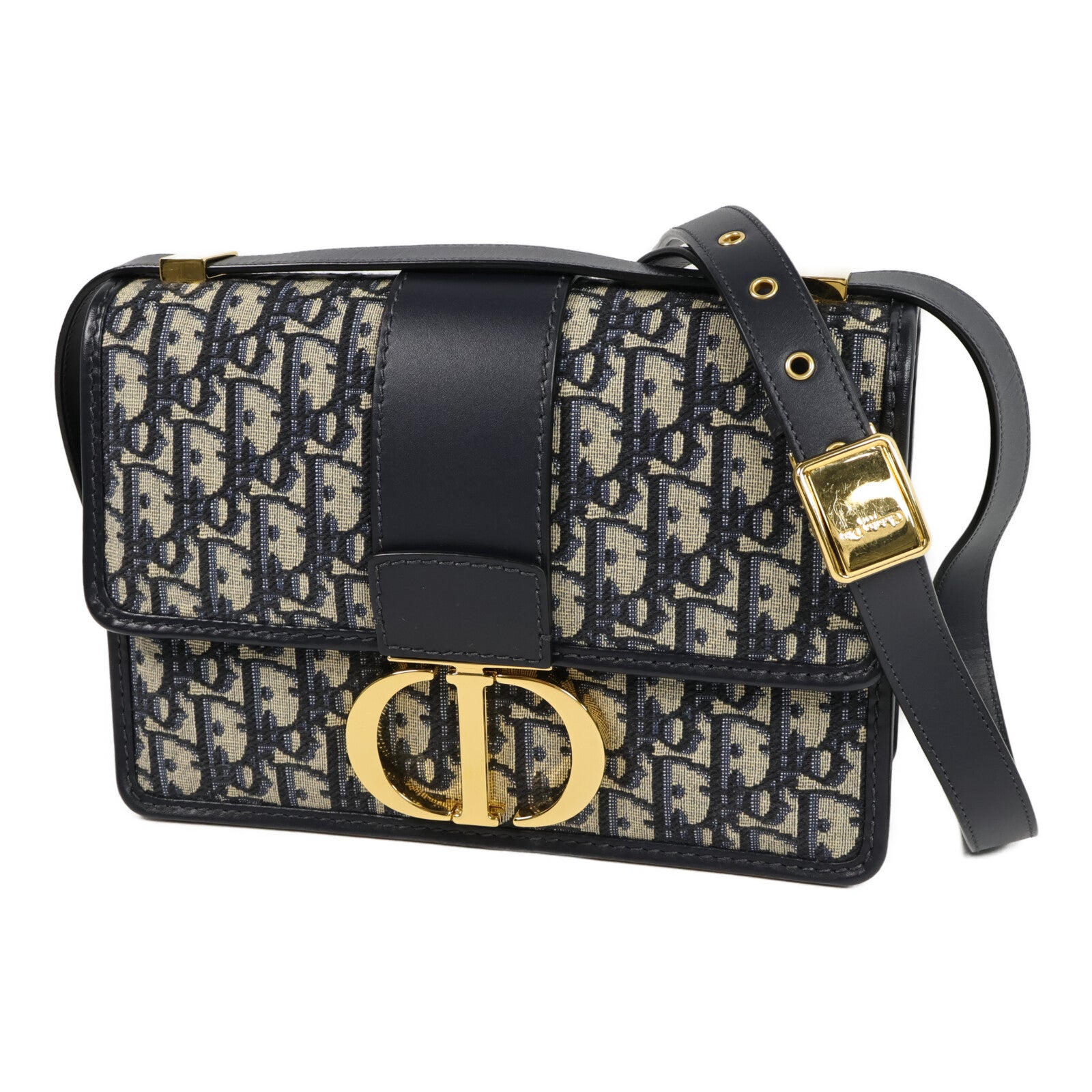 Dior 帆布30 Montaigne肩背袋