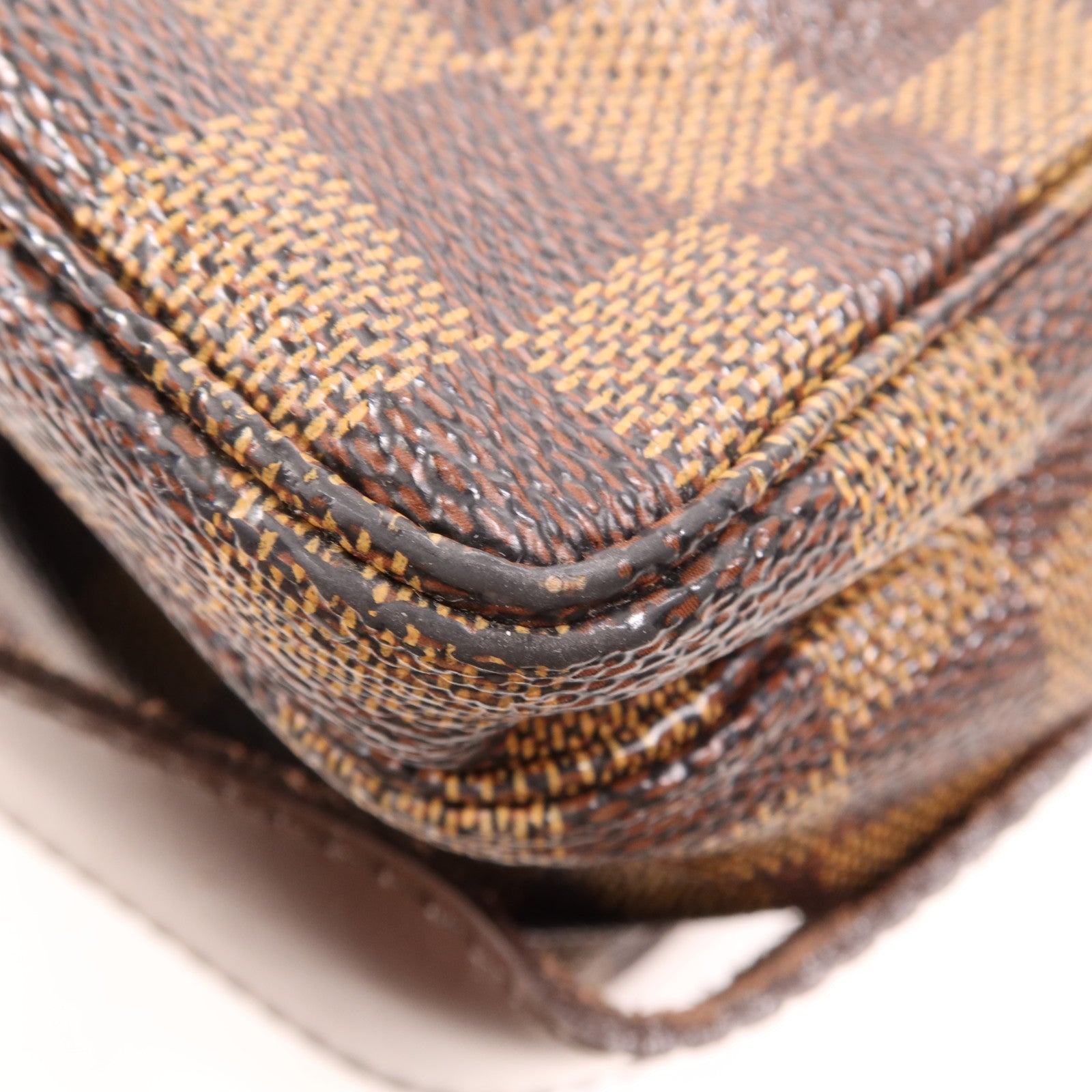 LOUIS VUITTON Damier Naviglio金扣肩背袋