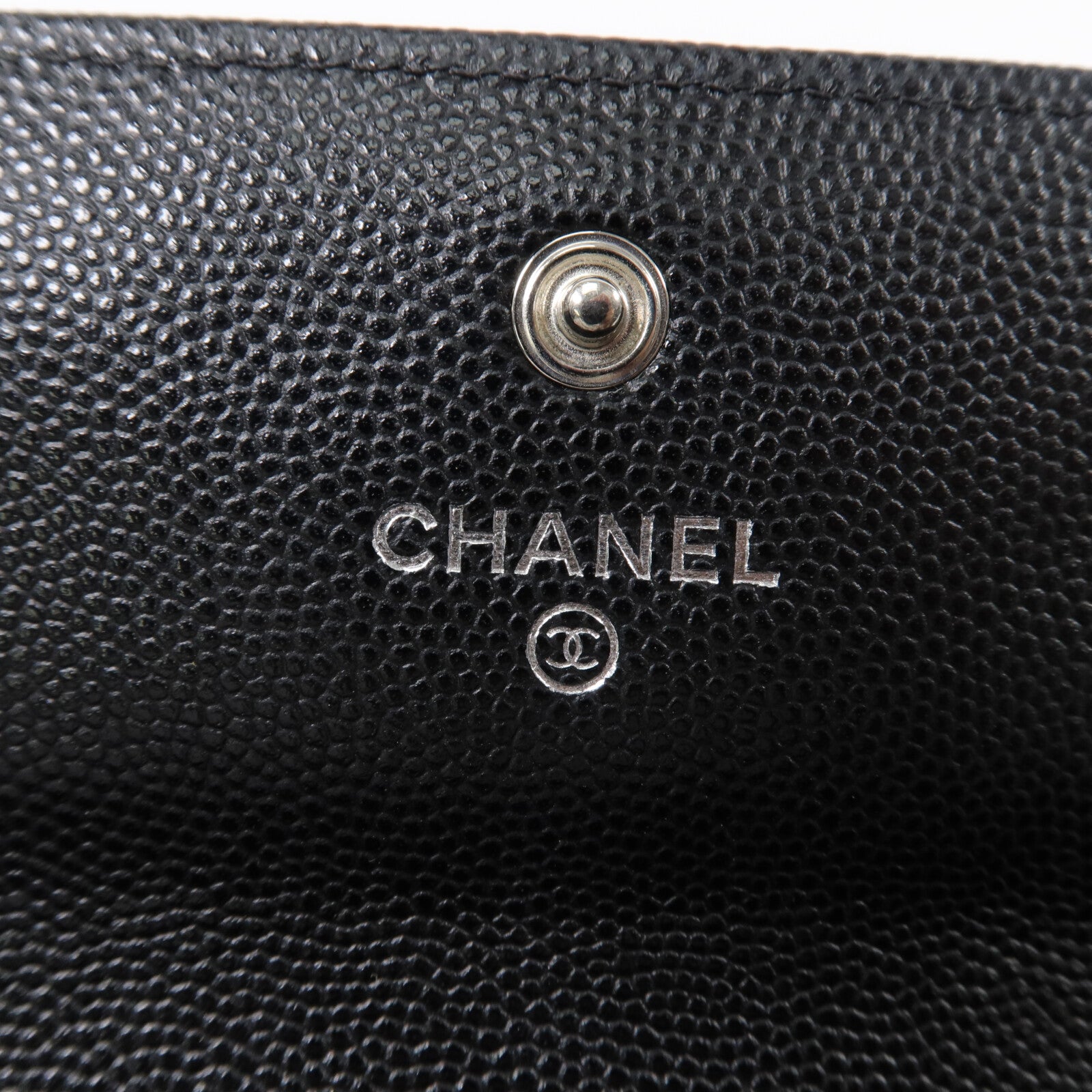 CHANEL 牛皮皮革Boy Long Wallet長錢包