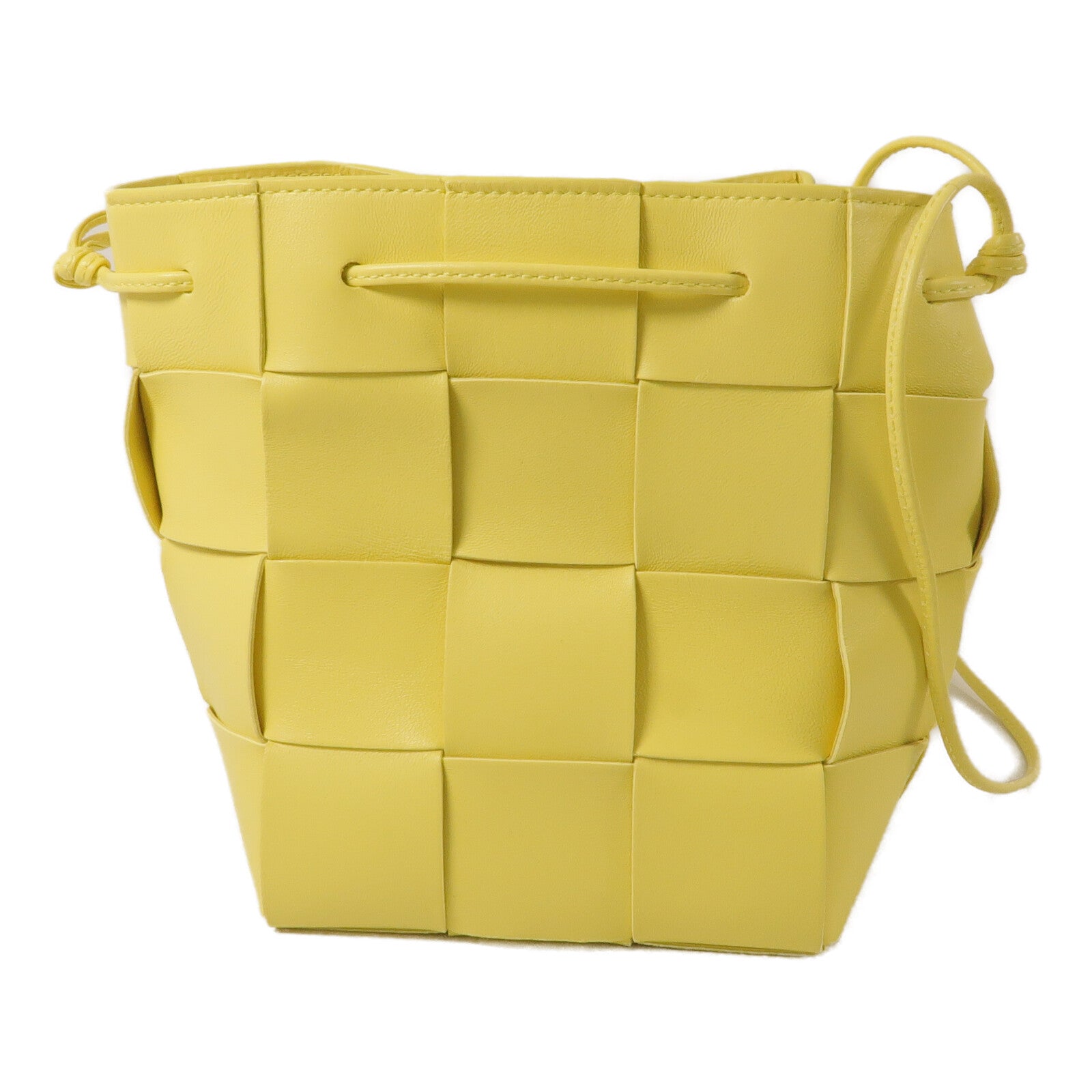 BOTTEGA VENETA 羊皮皮革Cassette Bucket肩背袋