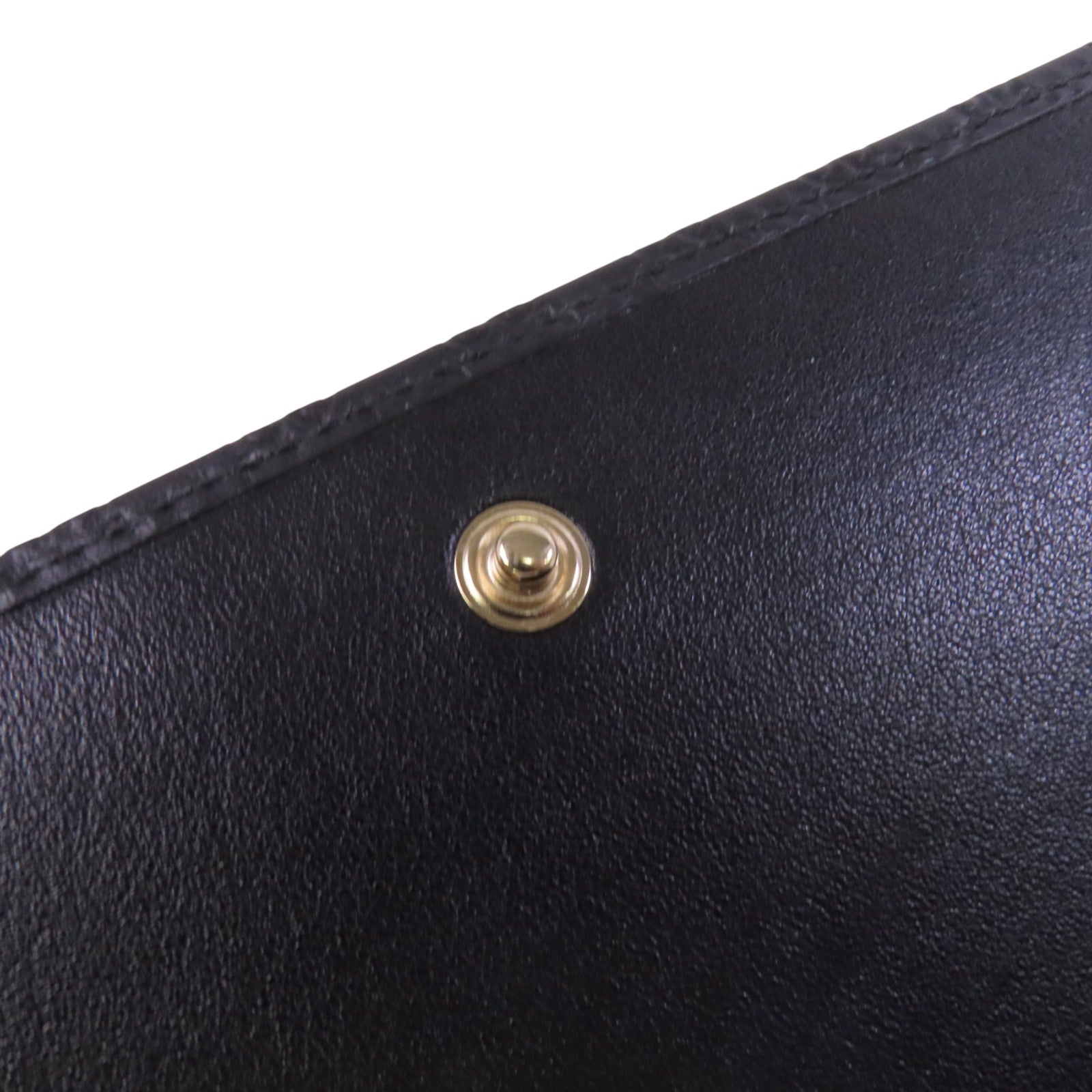 GUCCI 牛皮皮革Wallet Shoulder Bag金扣肩背袋