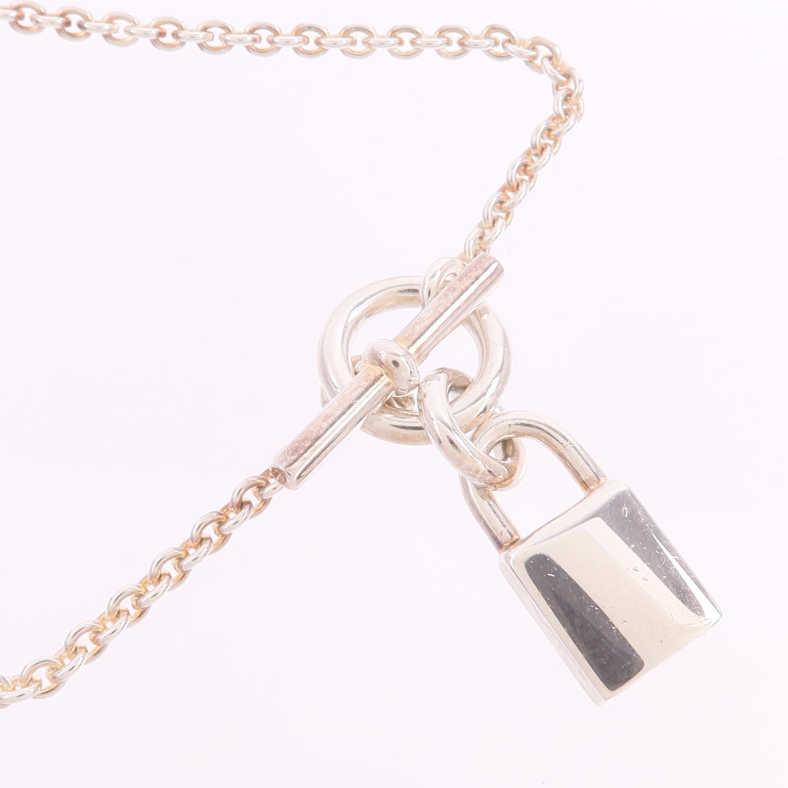 HERMES 925純銀Kelly Cadenas Pendant項鍊