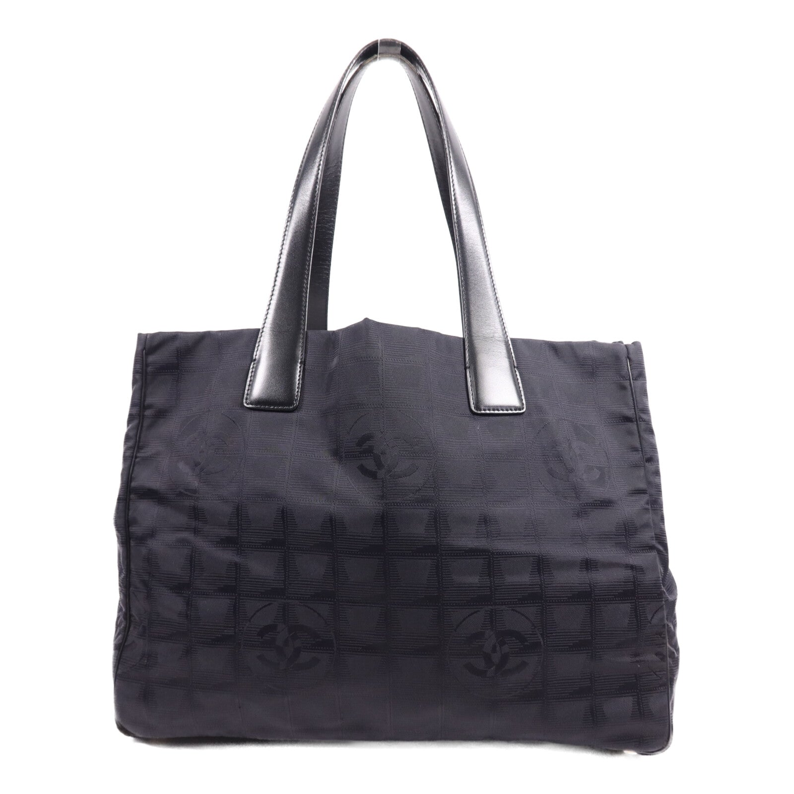 CHANEL 尼龍New Travel Line Tote金扣手挽袋