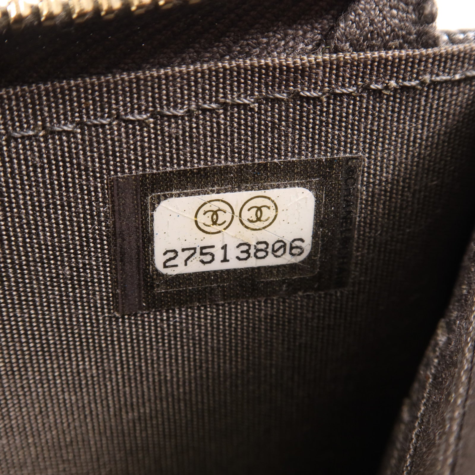 CHANEL 牛皮皮革Wallet金扣長錢包