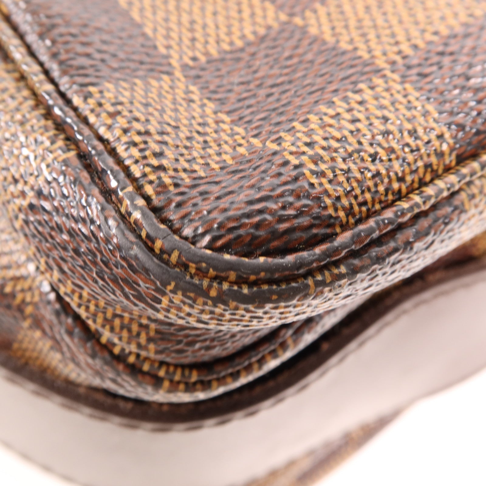 LOUIS VUITTON Damier Naviglio金扣肩背袋