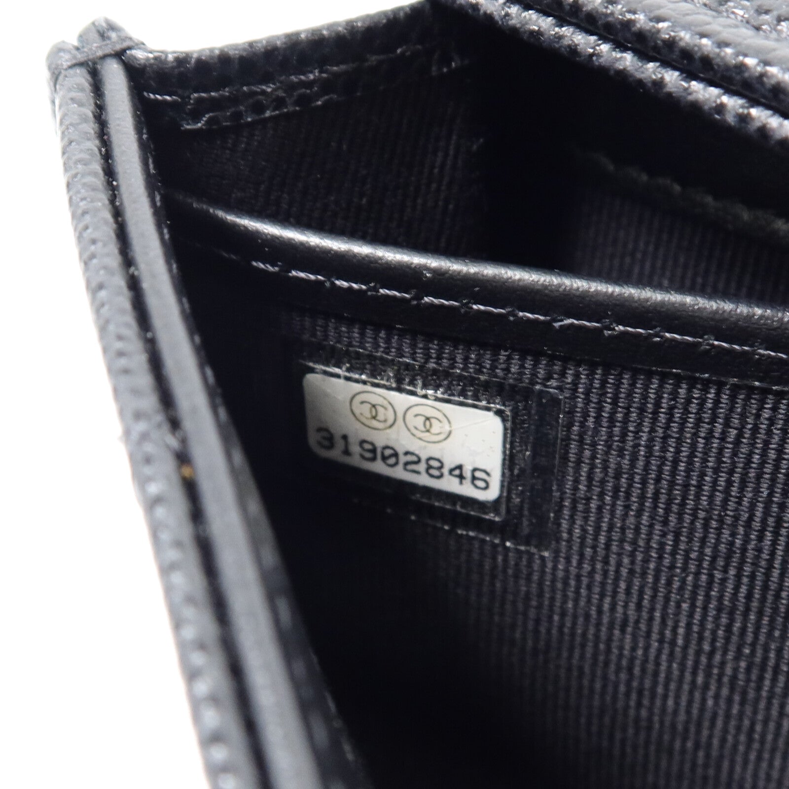 CHANEL 牛皮皮革Boy Long Wallet長錢包
