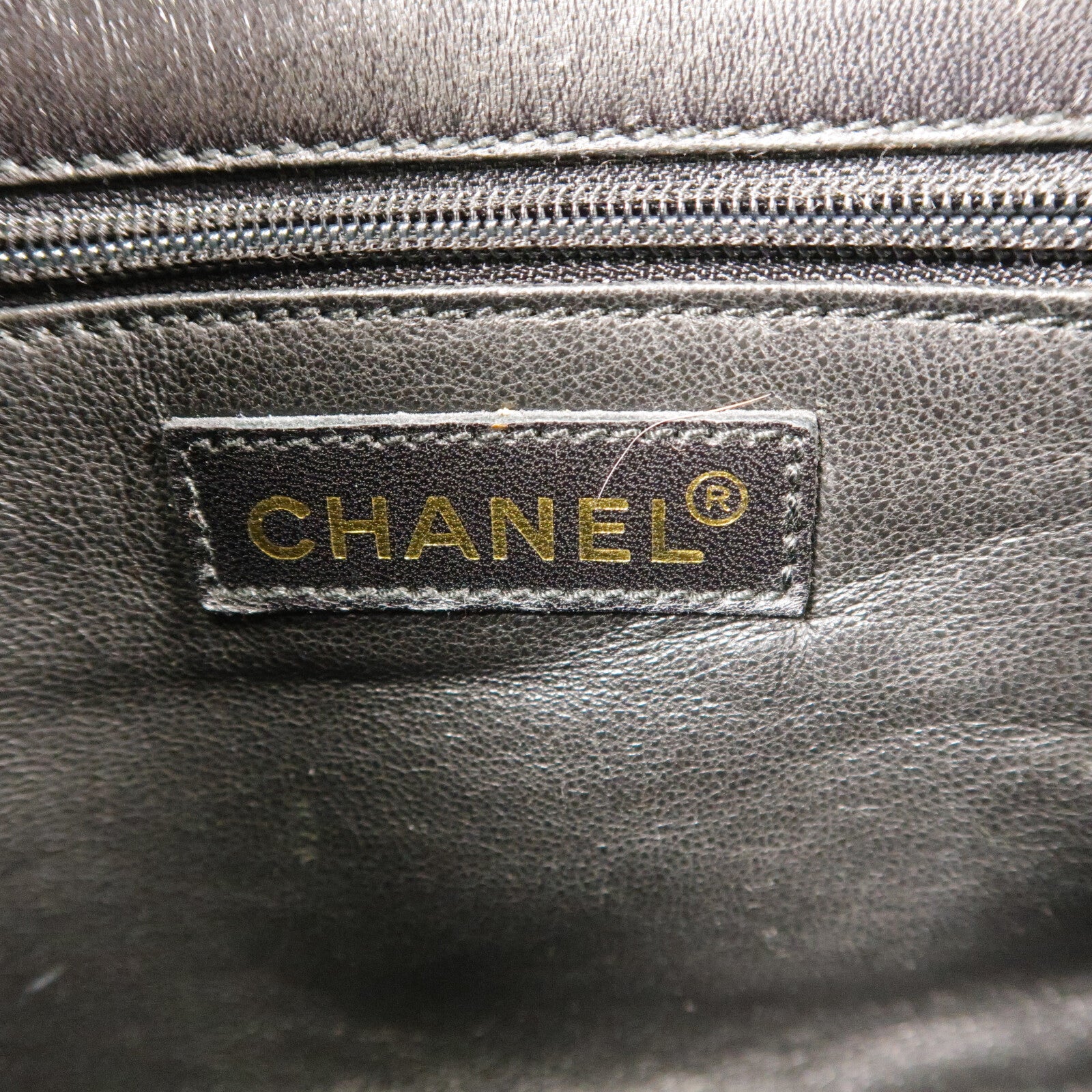 CHANEL 狐狸毛Vintage Flap Bag鏈帶肩背袋