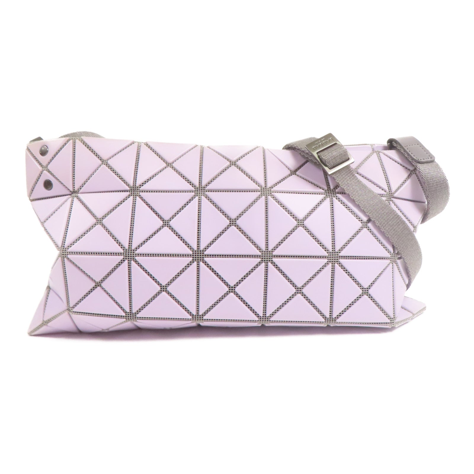 BAO BAO ISSEY MIYAKE Shoulder Bag PVC Purple