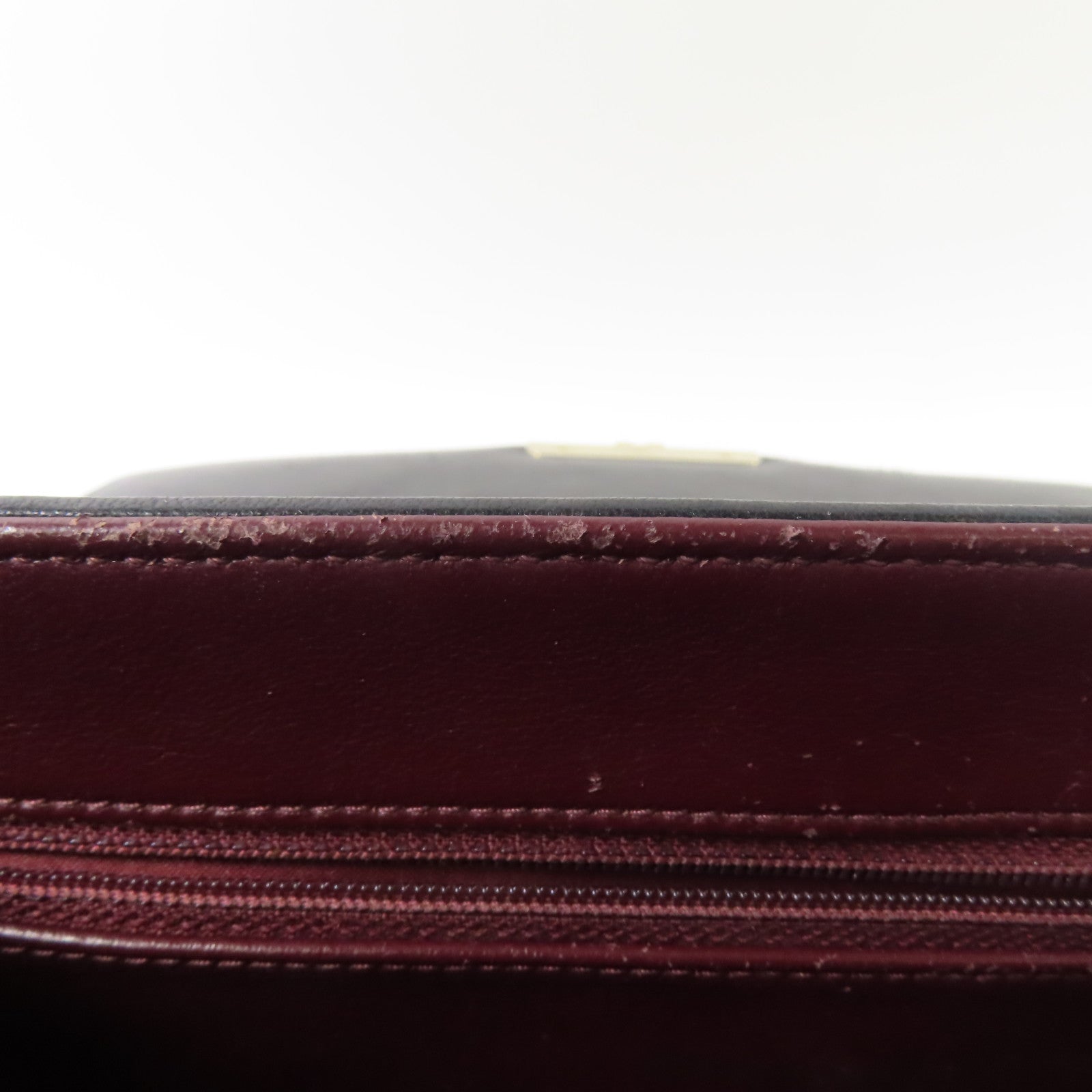 CHANEL 牛皮皮革Shoulder Bag金扣肩背袋