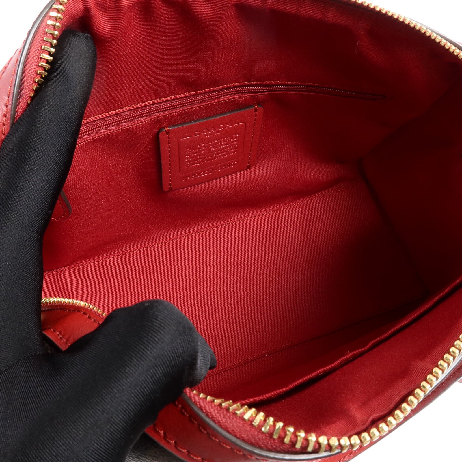 COACH 塗層帆布2 Way Shoulder Bag手挽肩背兩用袋