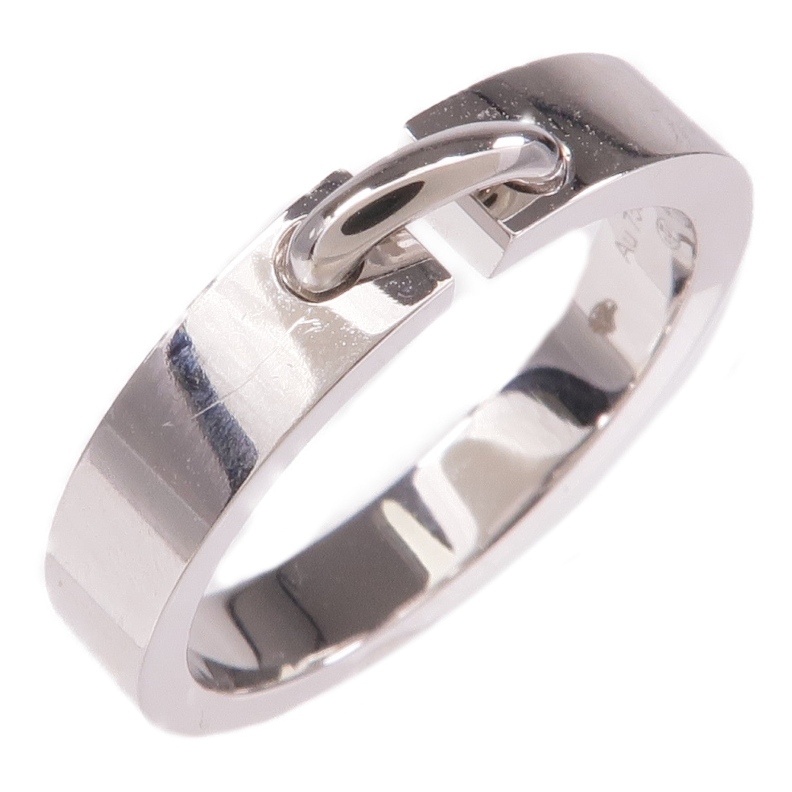 Chaumet 18K白金Liens Evidence戒指Chaumet#52/US#6