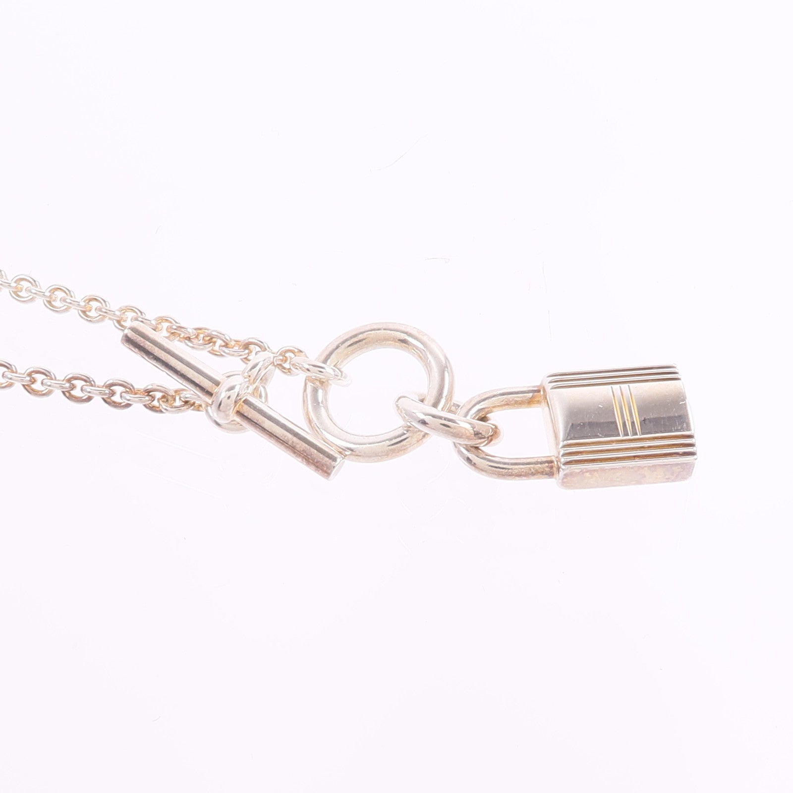 HERMES 925純銀Kelly Cadenas Pendant項鍊