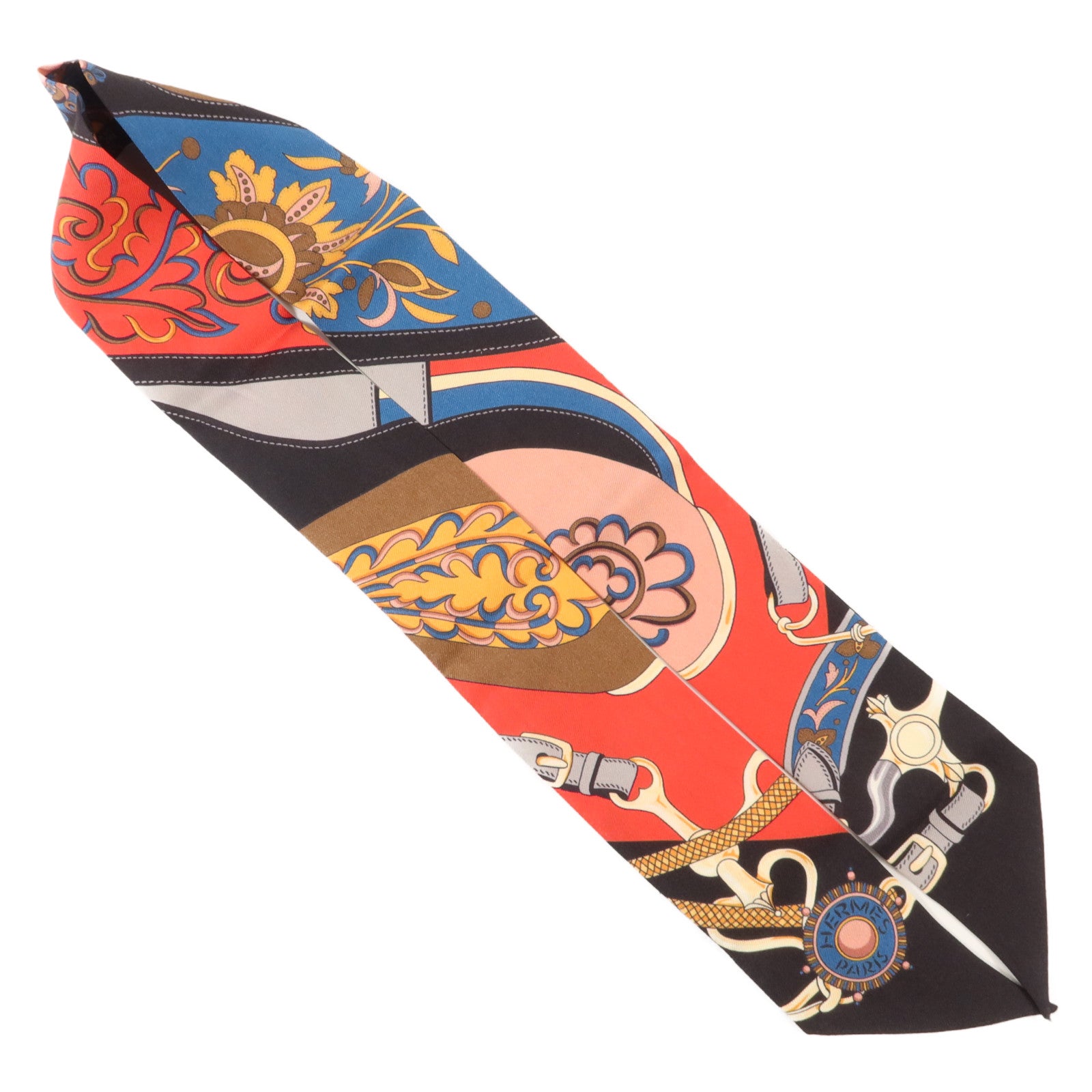 HERMES 絲質Twilly絲巾