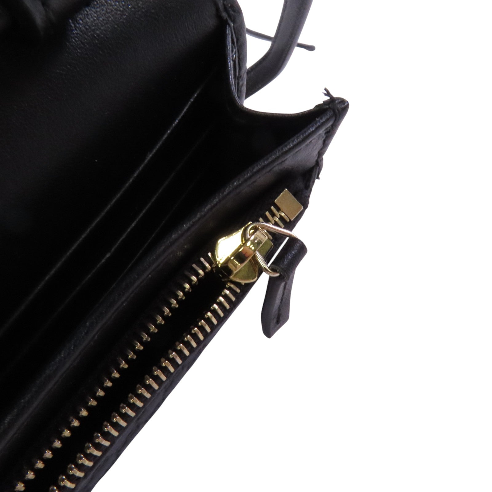 GUCCI 牛皮皮革Wallet Shoulder Bag金扣肩背袋