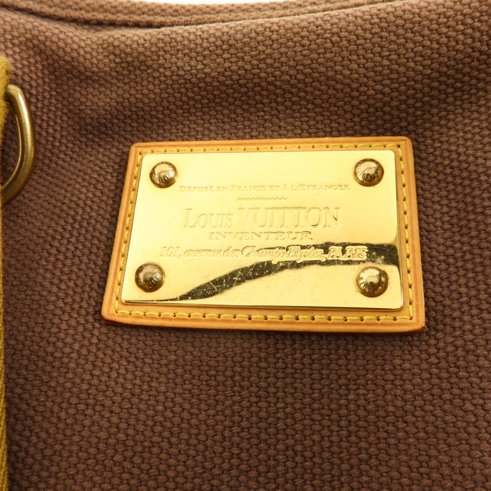 LOUIS VUITTON 帆布Antigua Cabas GM手挽袋