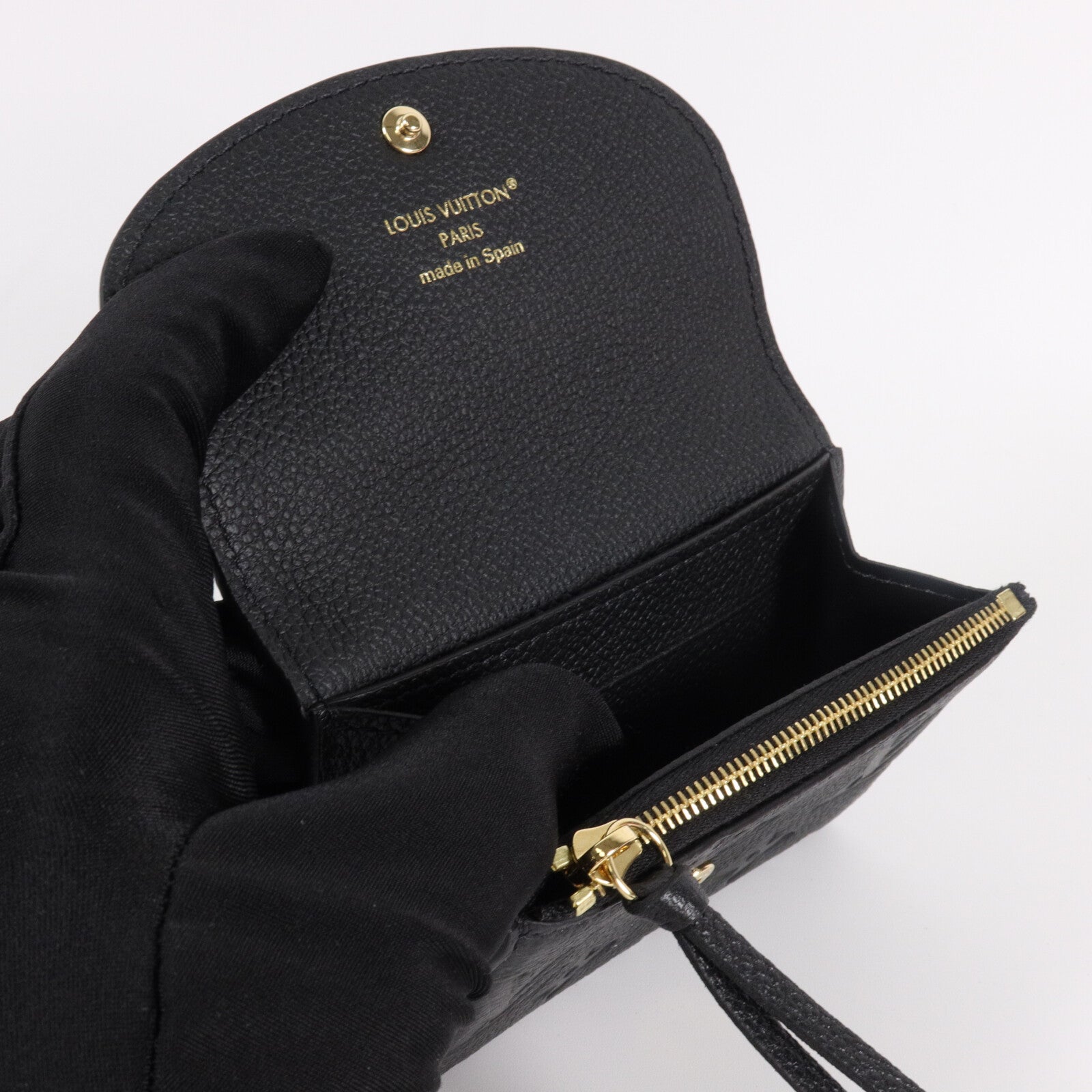 LOUIS VUITTON Monogram Empreinte Rosalie Coin Purse零錢包