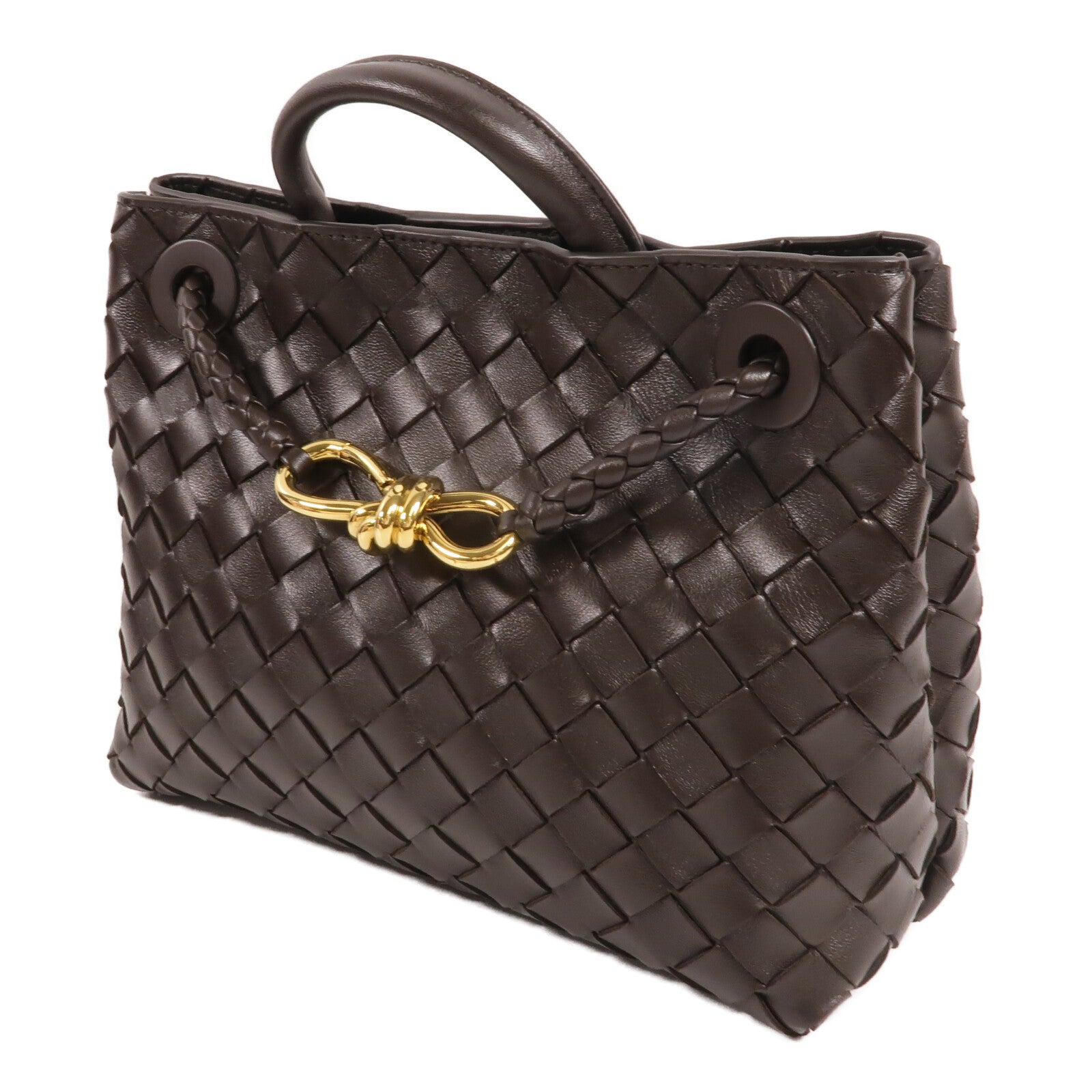 BOTTEGA VENETA 牛皮皮革Andiamo Small手挽肩背兩用袋