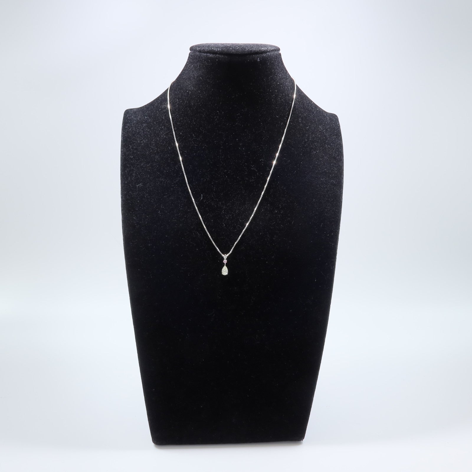 JEWELRY 18K白金/PT900鉑金Diamond Necklace鑽石項鍊