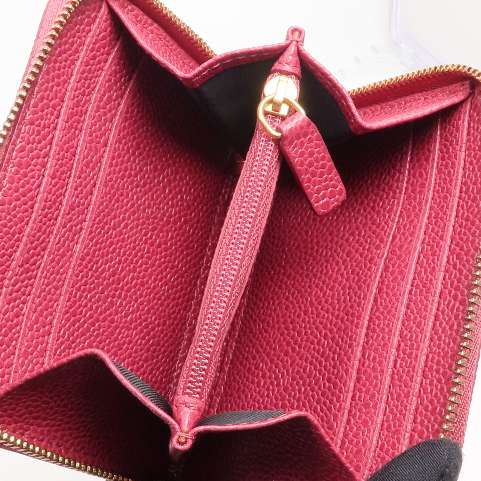 Chopard 牛皮皮革Classic Mini Zip Wallet錢包