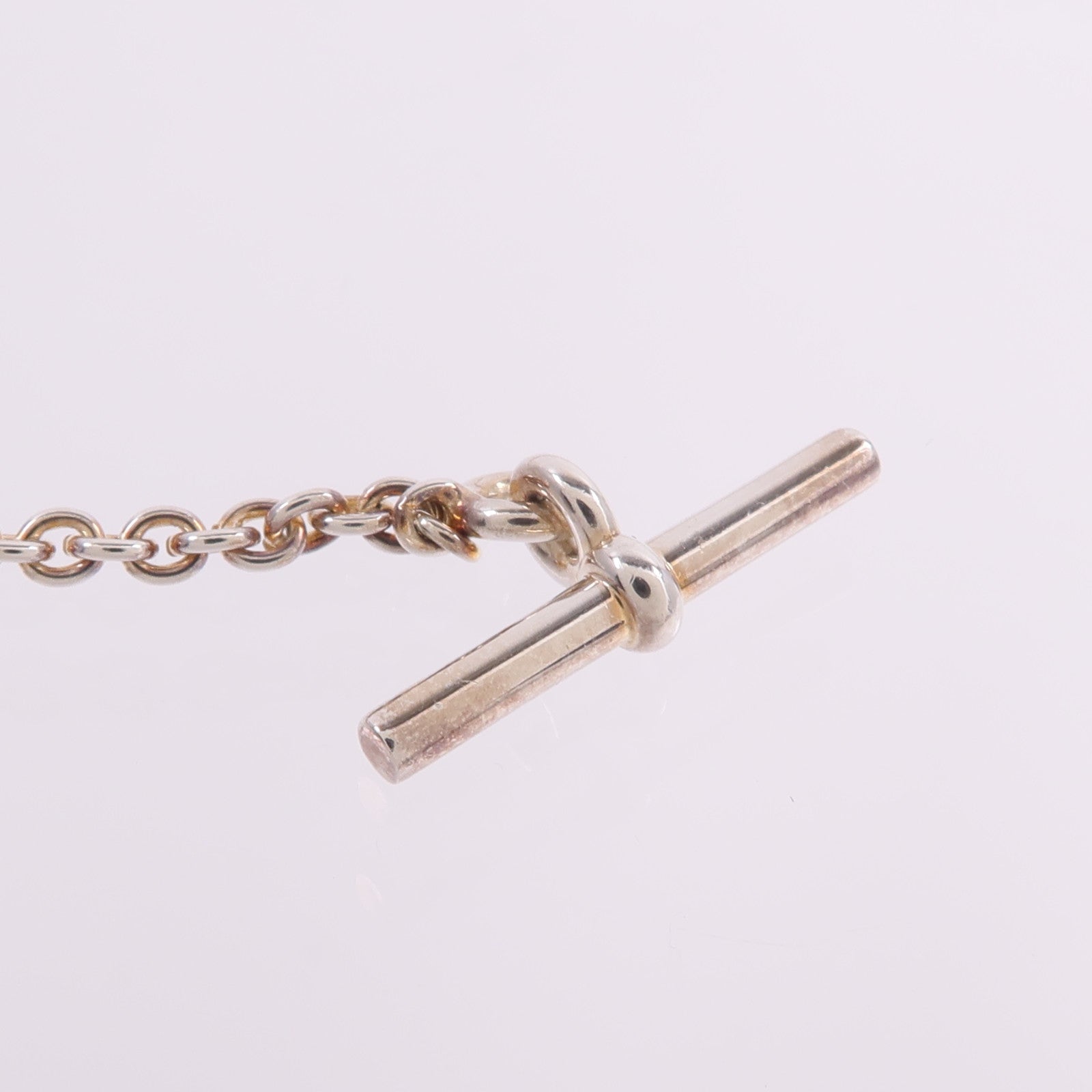 HERMES 925純銀Kelly Cadenas Pendant項鍊