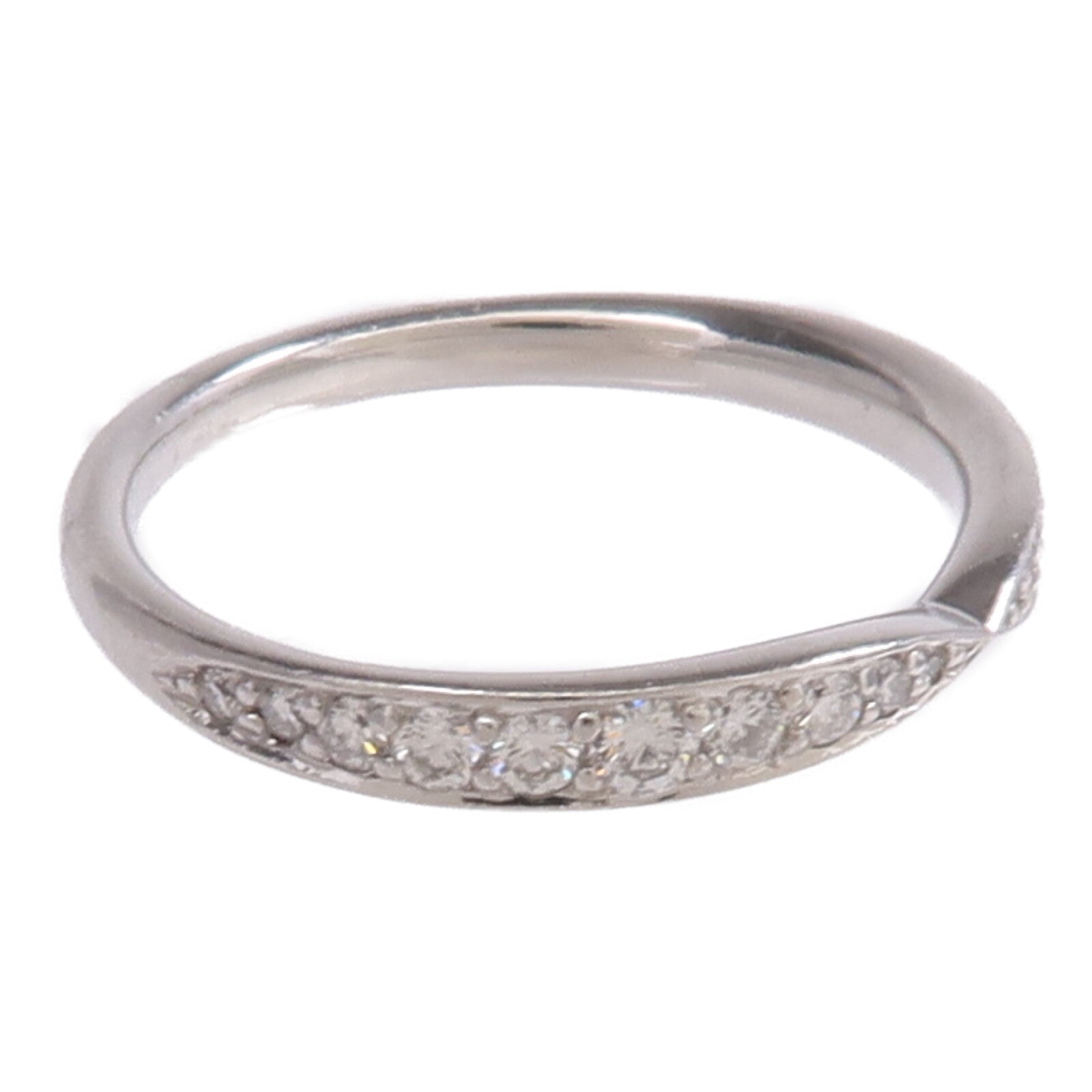 TIFFANY＆CO PT950鉑金Diamond Ring鑽石戒指