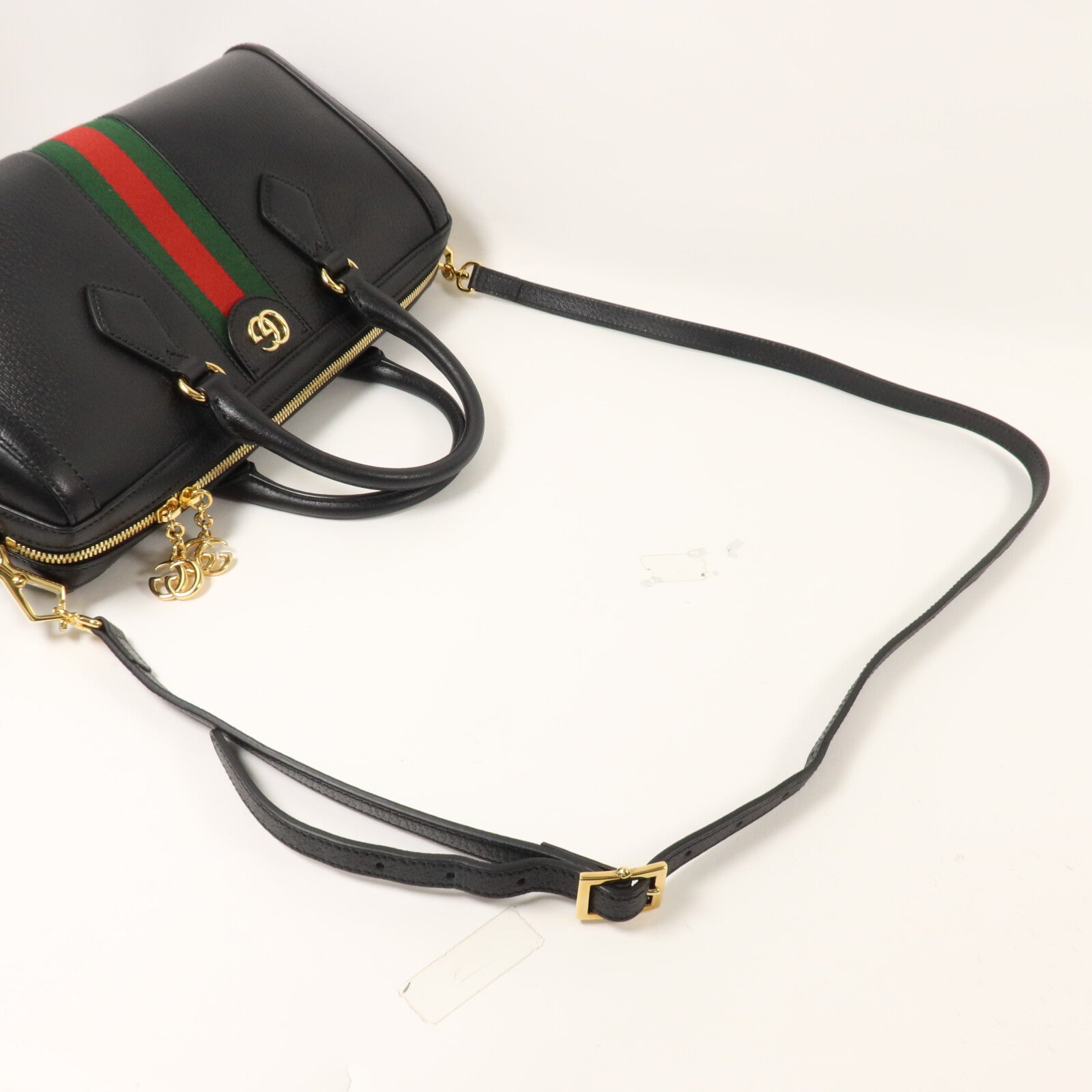 GUCCI 牛皮皮革Ophidia GG手挽肩背兩用袋