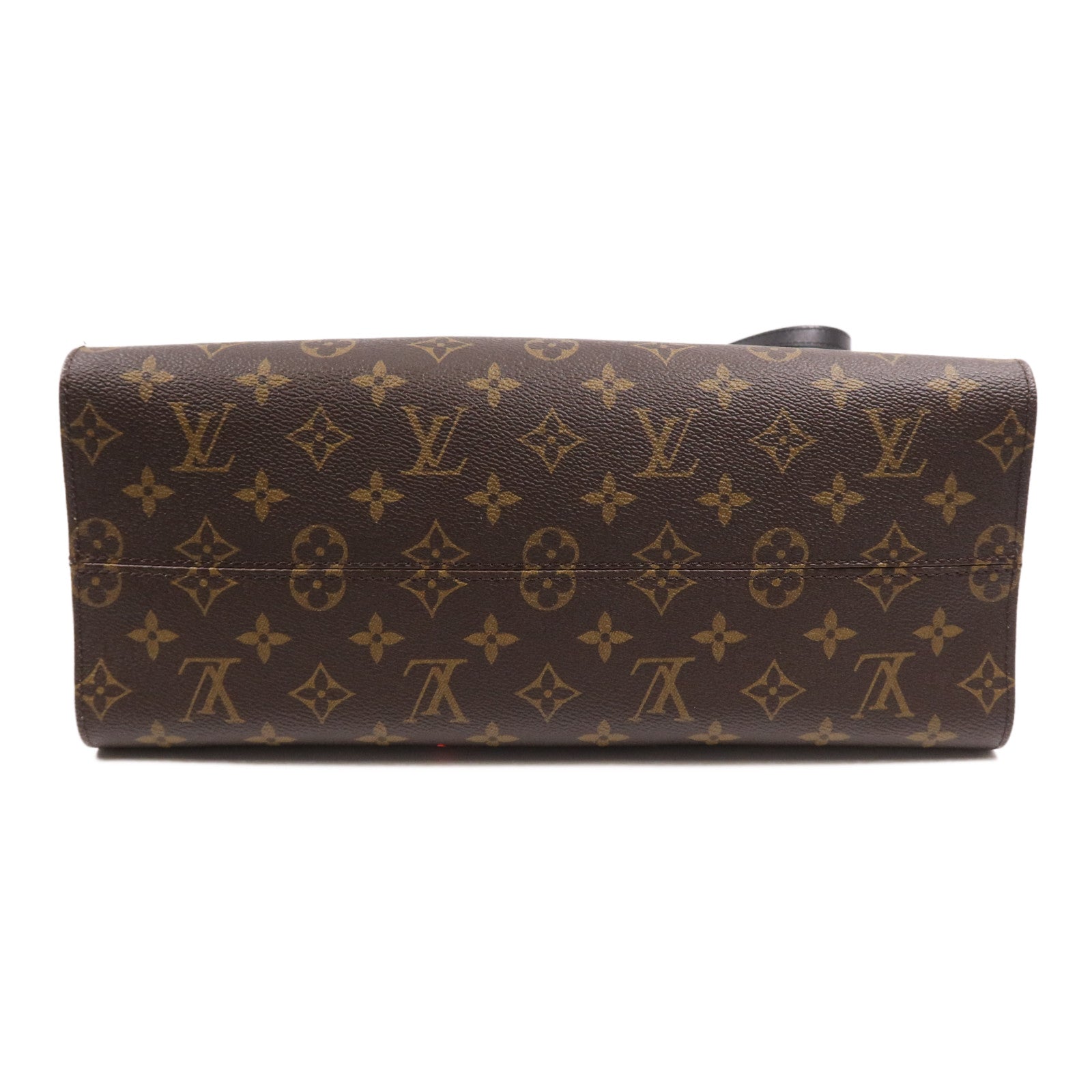 LOUIS VUITTON Monogram On The Go Fall In Love金扣手挽肩背兩用袋