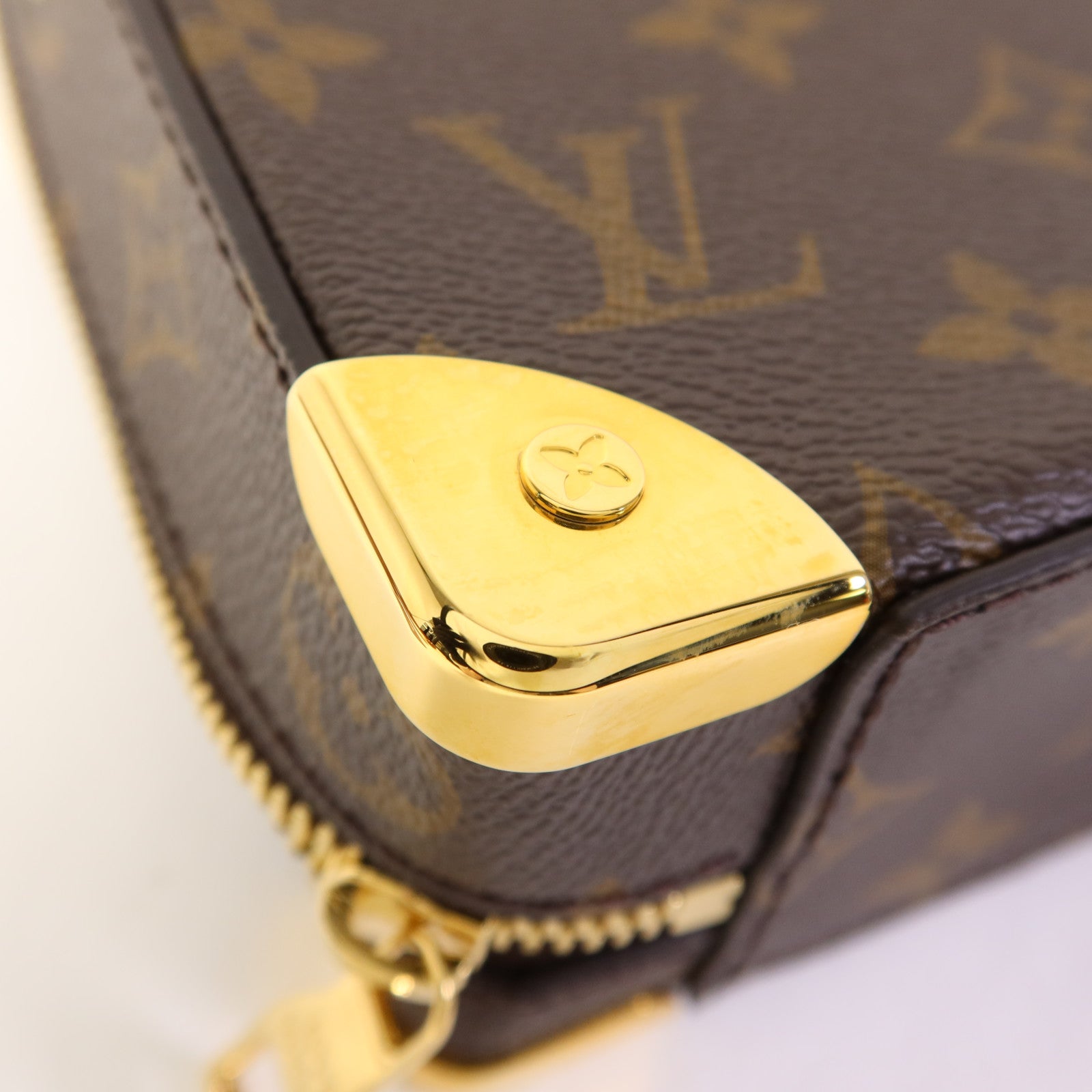 LOUIS VUITTON 【激減優惠】Monogram LVxNBA Handle Trunk Bag金扣手挽肩背兩用袋