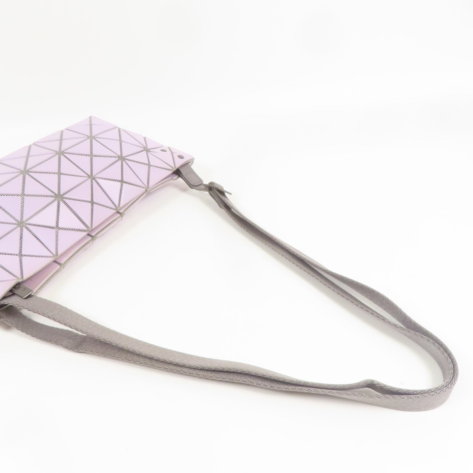 BAO BAO ISSEY MIYAKE Shoulder Bag PVC Purple