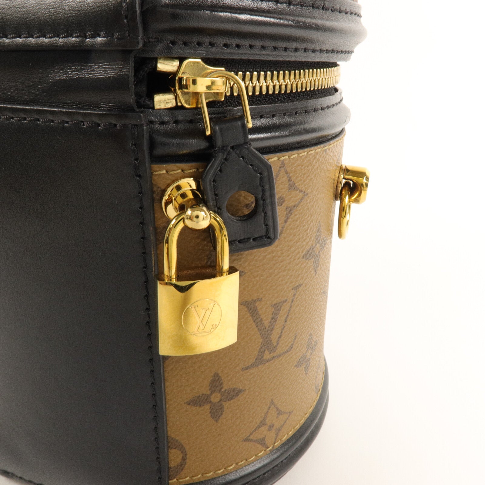 LOUIS VUITTON Monogram Reverse Cannes手挽肩背兩用袋