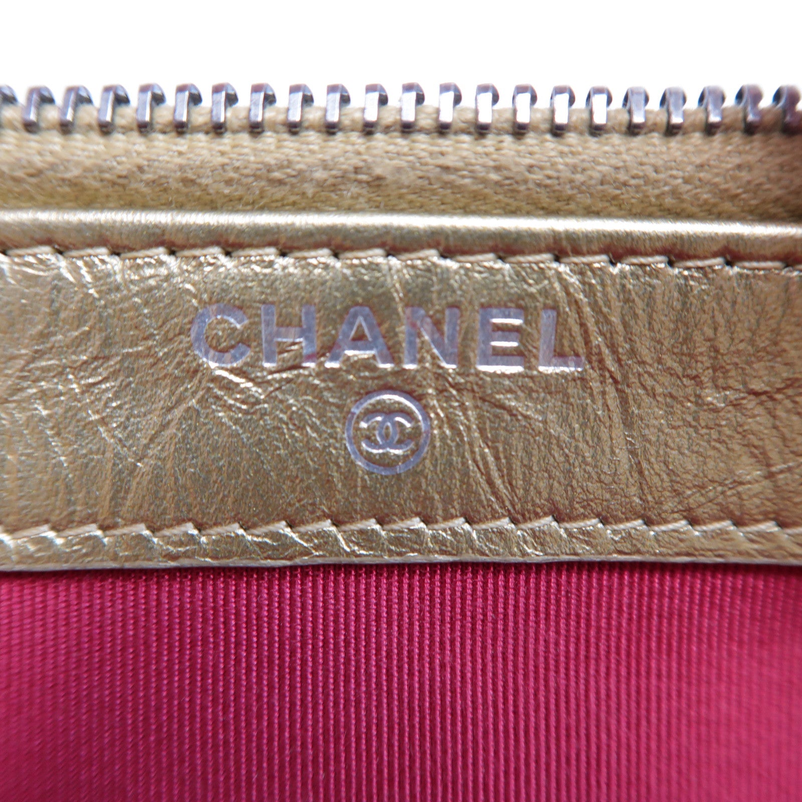 CHANEL 【激減優惠】菱格牛皮皮革Gabrielle Clutch With Chain Shoulder Bag金扣/銀扣鏈帶肩背袋金色
