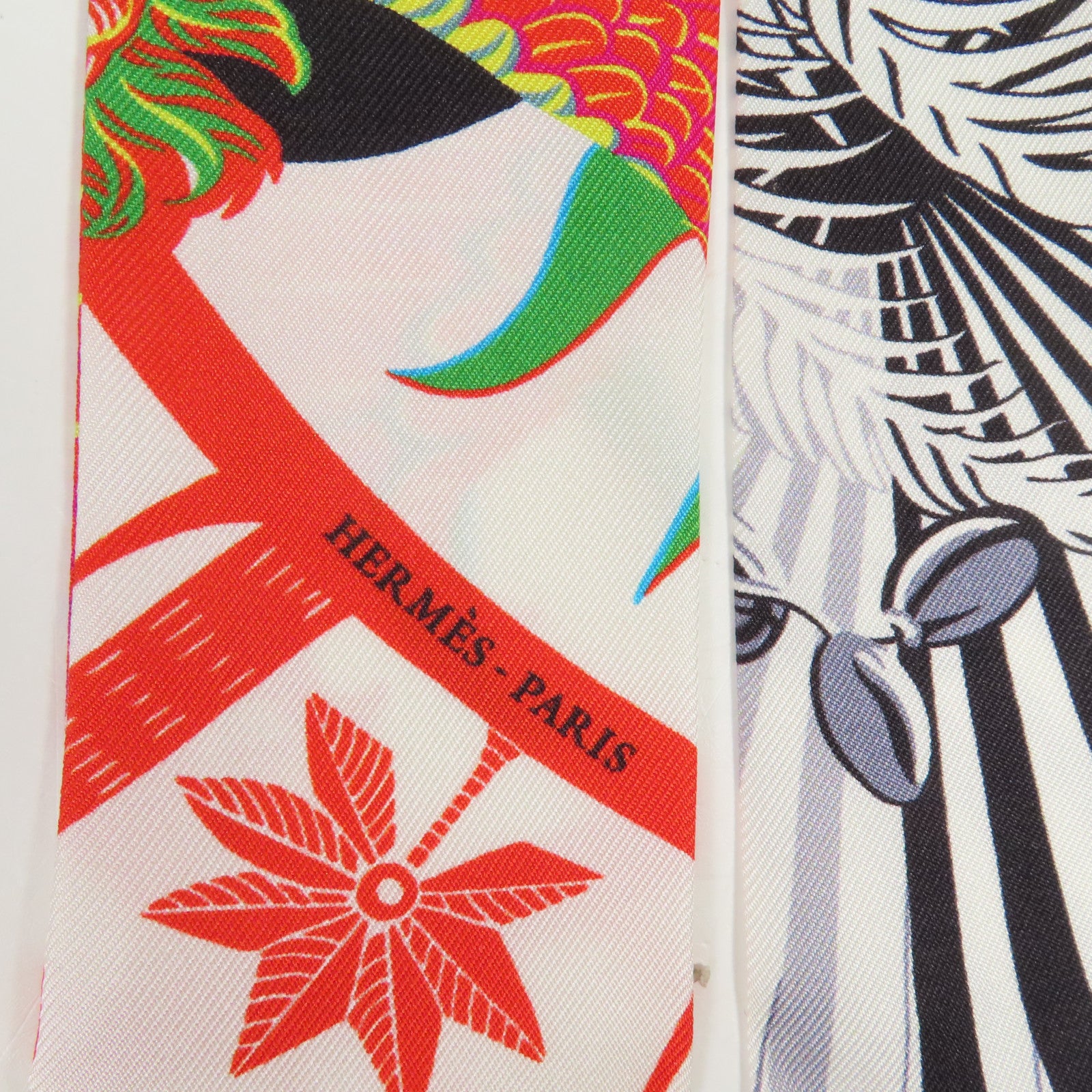 HERMES 絲質Twilly絲巾