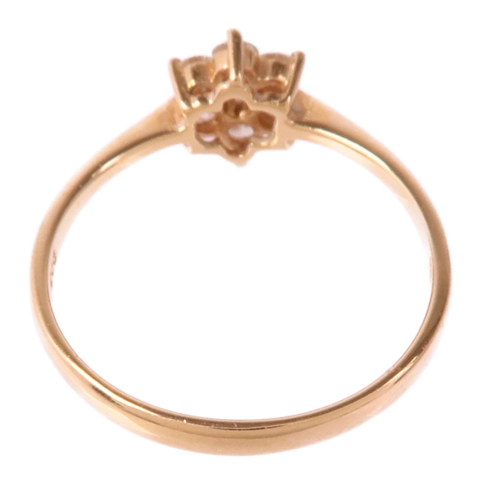 JEWELRY 【激減優惠】18K玫瑰金Diamond Ring鑽石戒指US#5.75