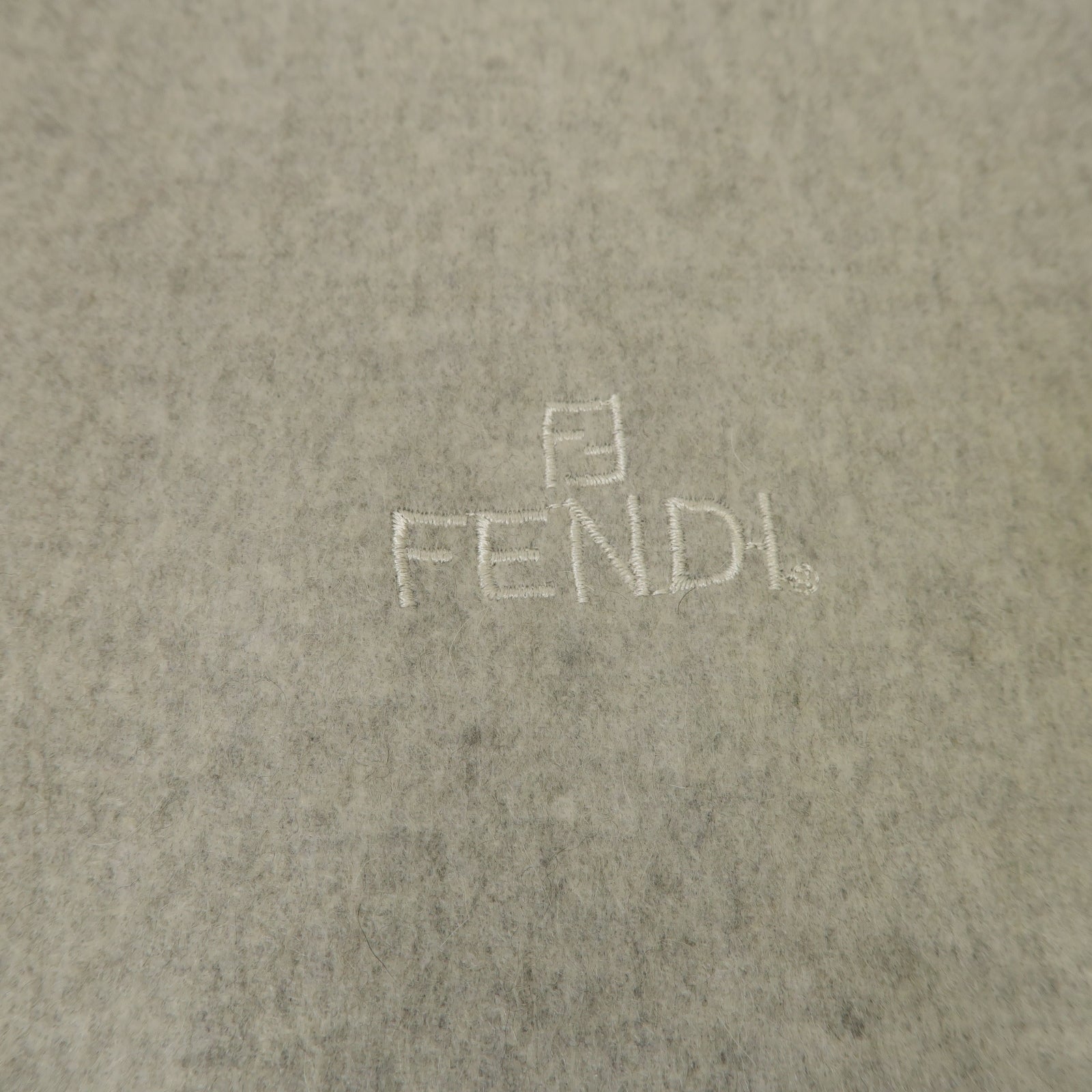 FENDI 【激減優惠】羊絨/Fur Shawl披肩灰色