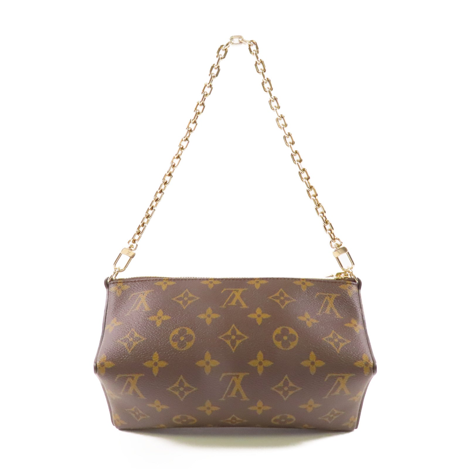 LOUIS VUITTON Monogram Bloom Pouch金扣手挽肩背兩用袋