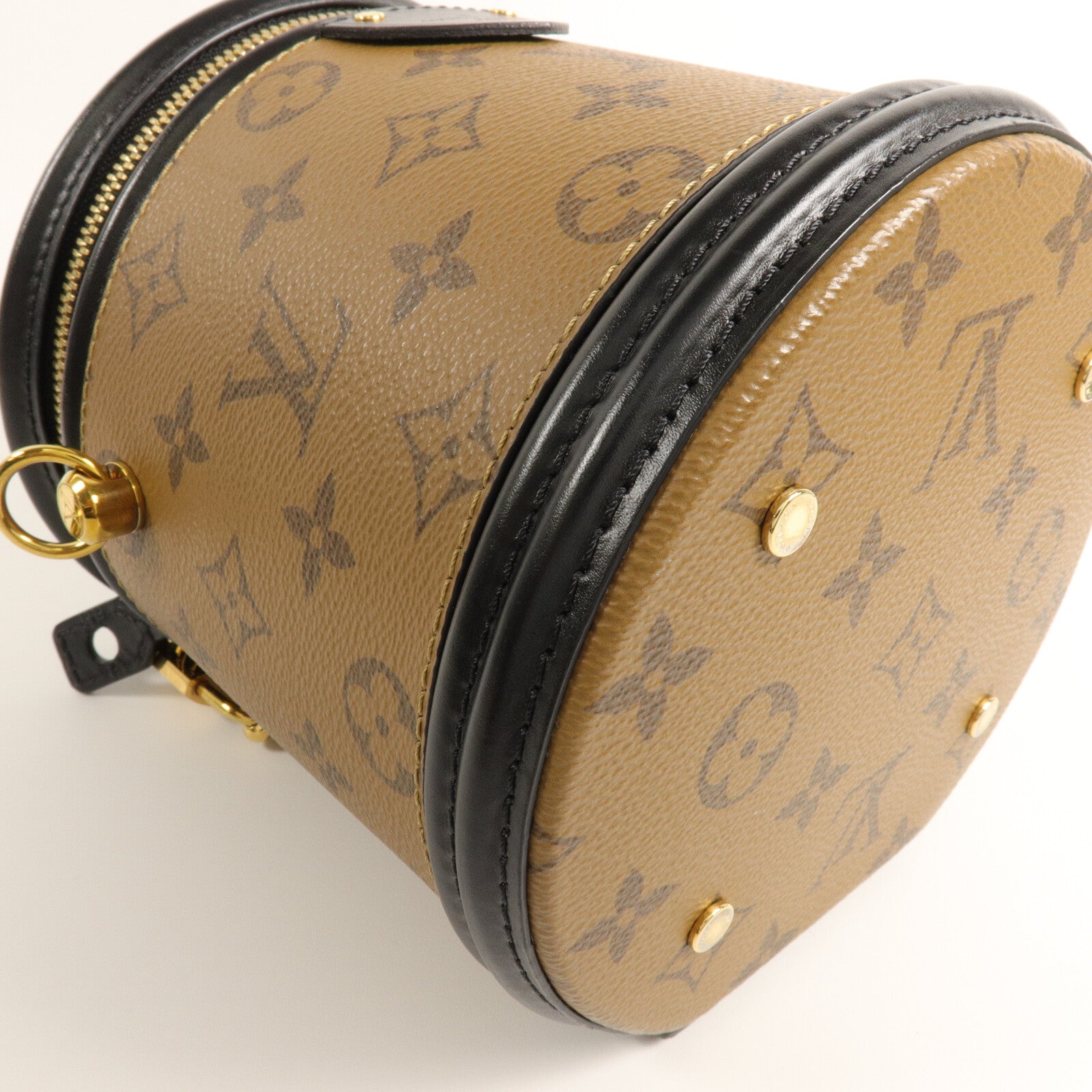 LOUIS VUITTON Monogram Reverse Cannes手挽肩背兩用袋