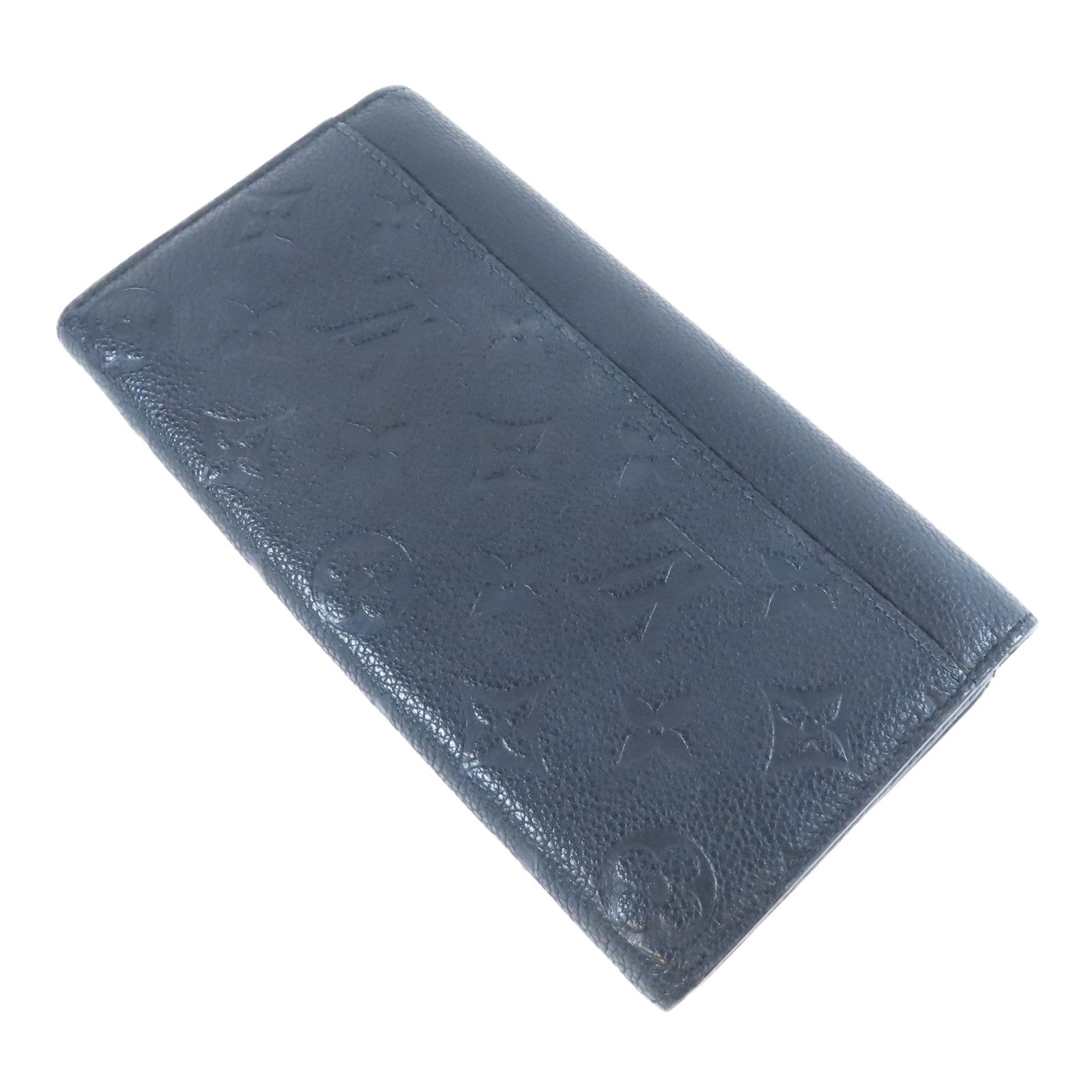 LOUIS VUITTON 【激減優惠】Monogram Empreinte Long Wallet金扣錢包黑色