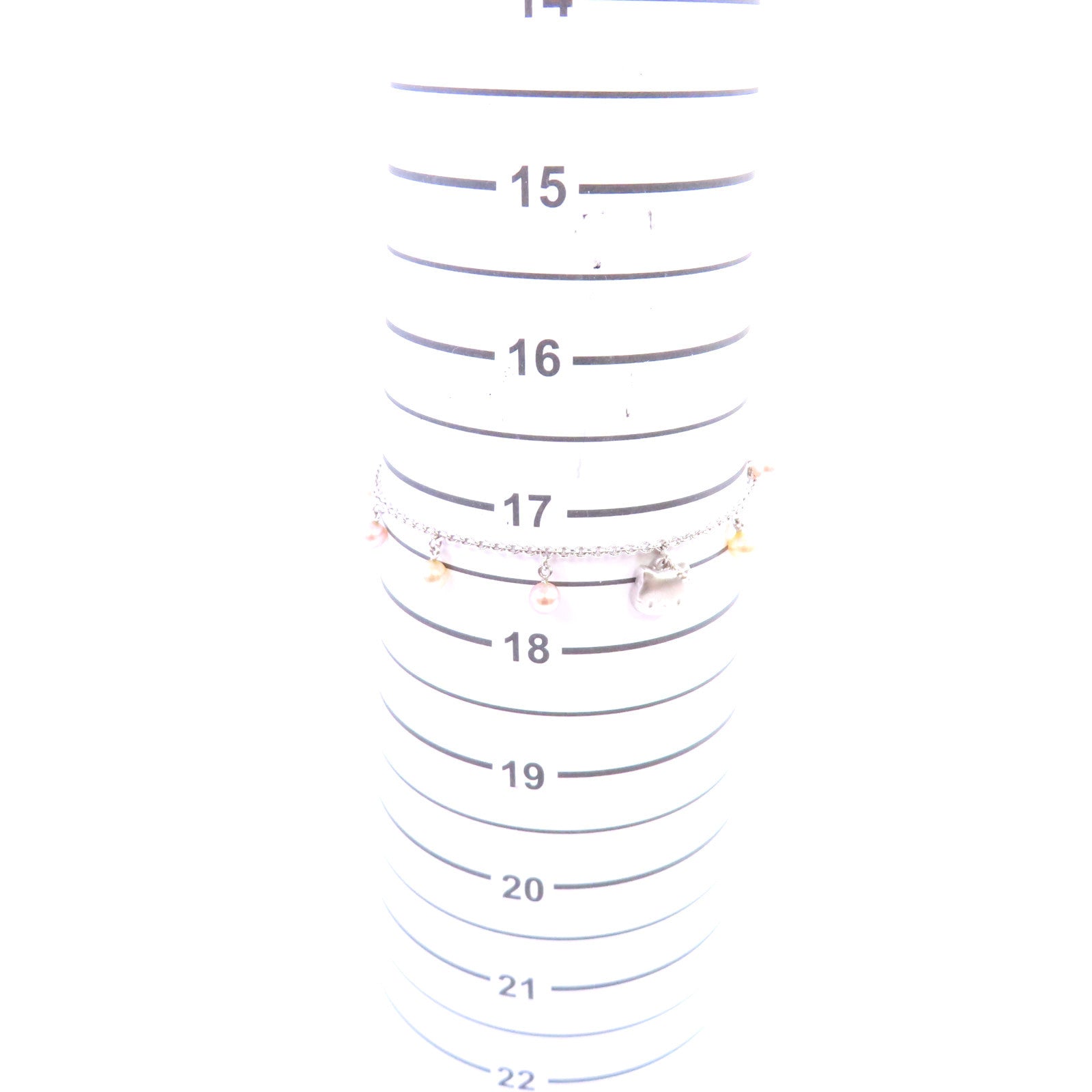 JEWELRY 18K白金Hello Kitty Charm Bracelet手鏈