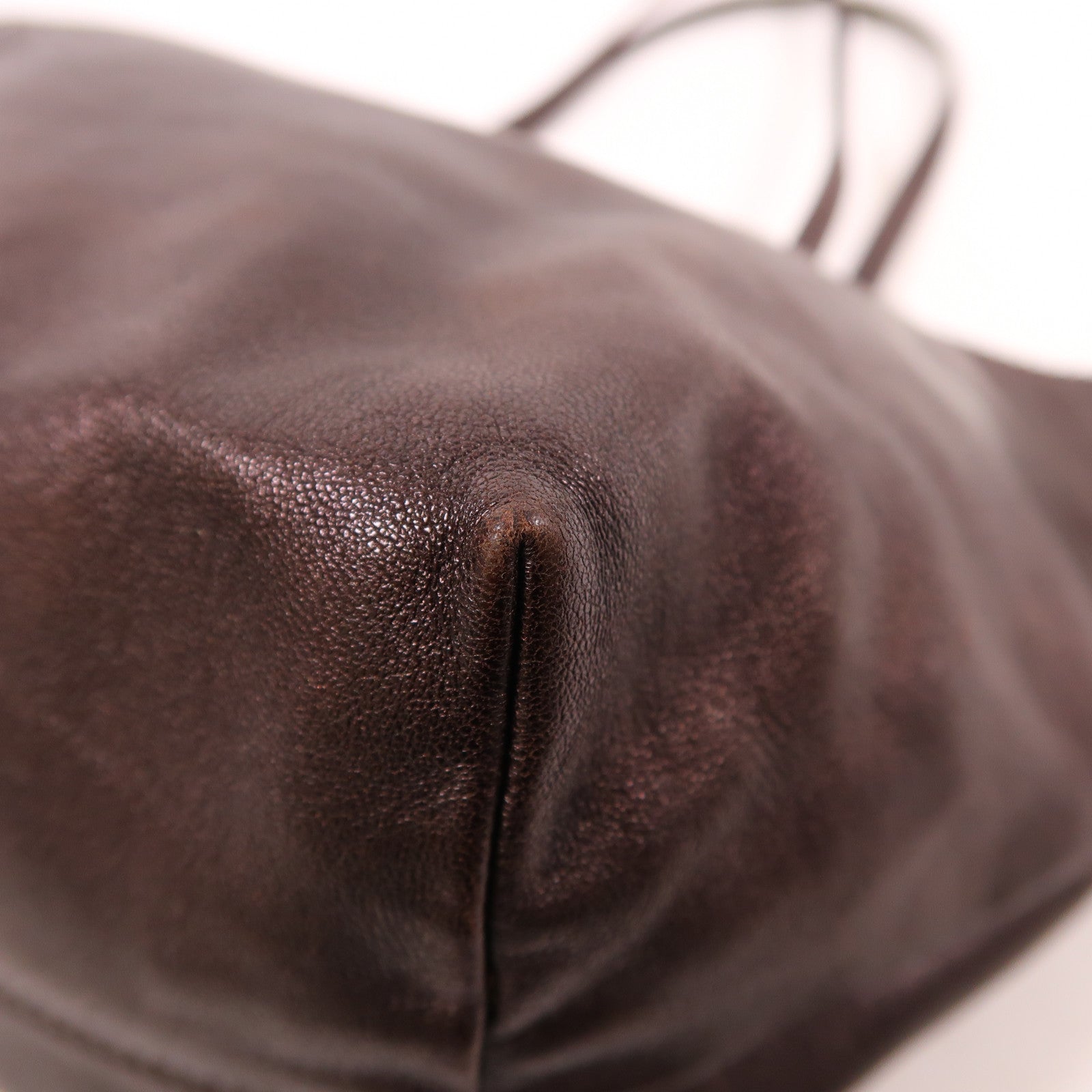 LOEWE 皮革Shoulder Tote金扣肩背袋/手挽袋