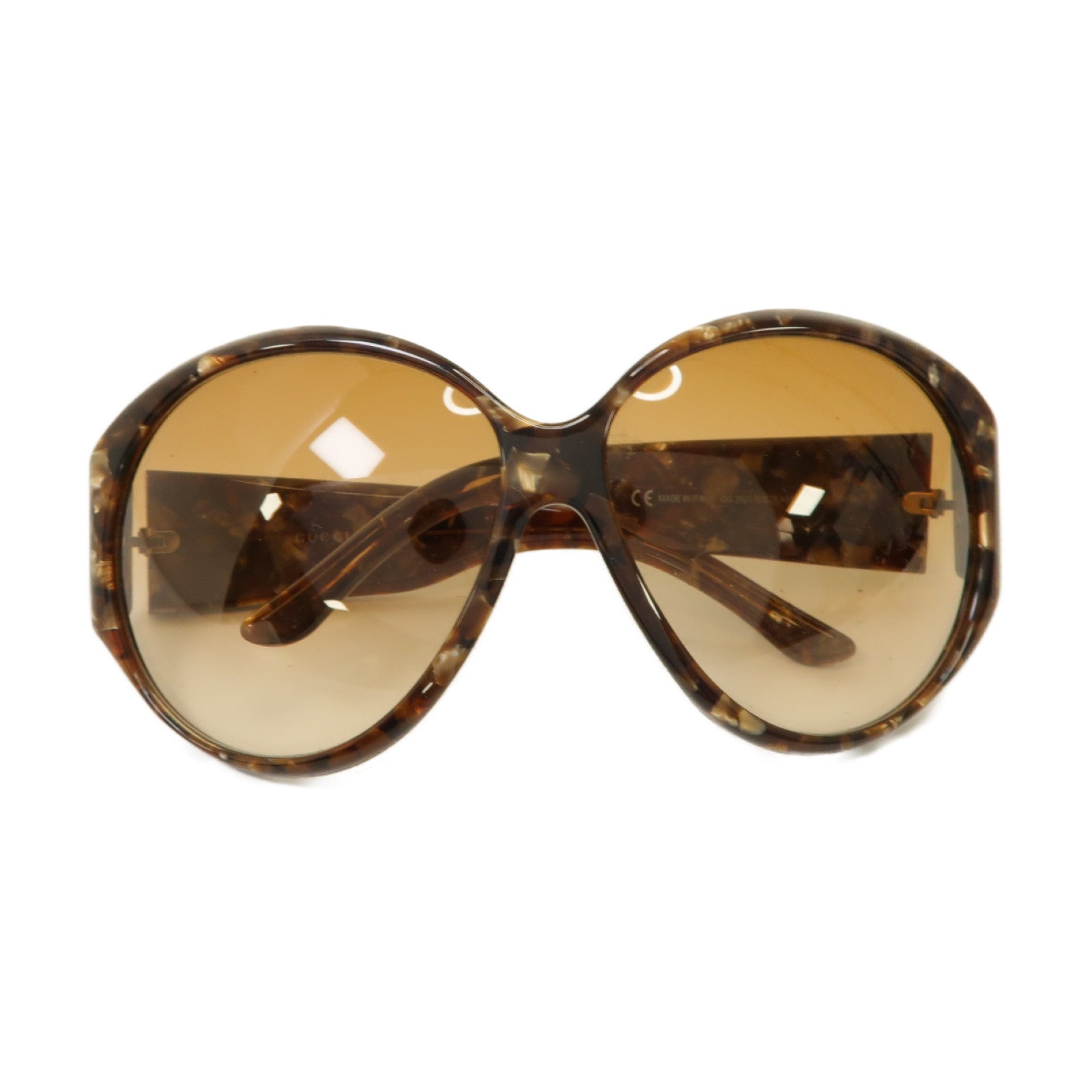 GUCCI PVC Sunglasses太陽眼鏡棕色