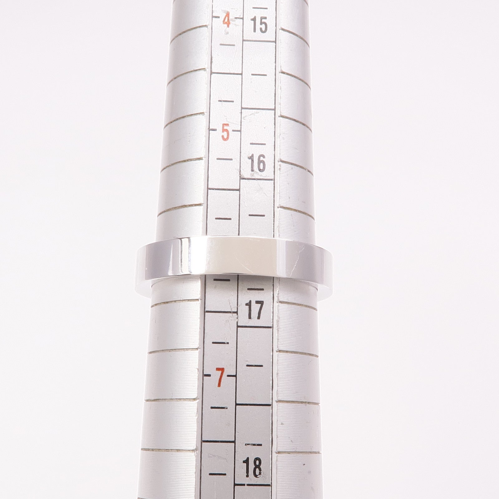 Chaumet 18K白金Liens Evidence戒指Chaumet#52/US#6