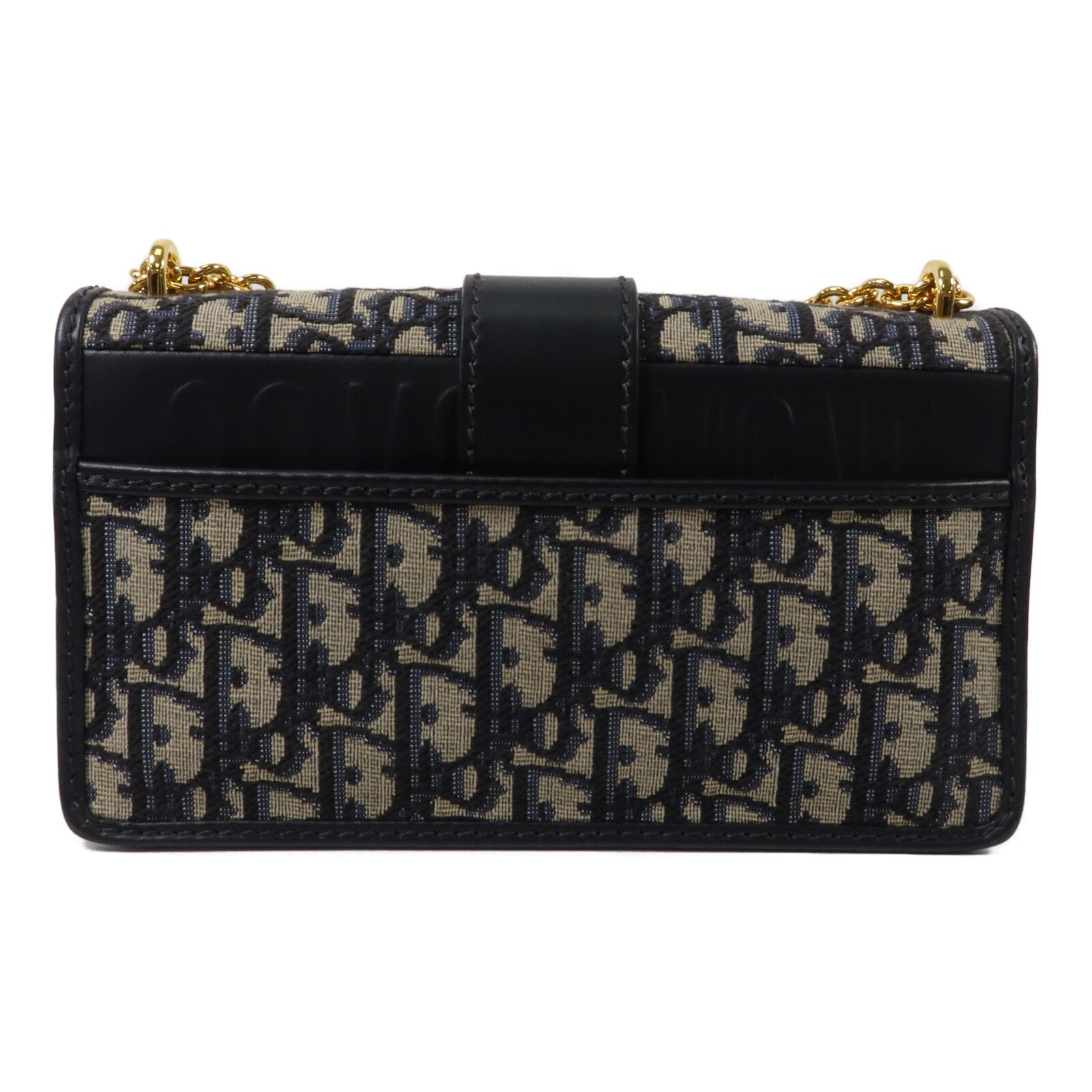 Dior 帆布30 Montaigne East-West With Chain鏈帶肩背袋