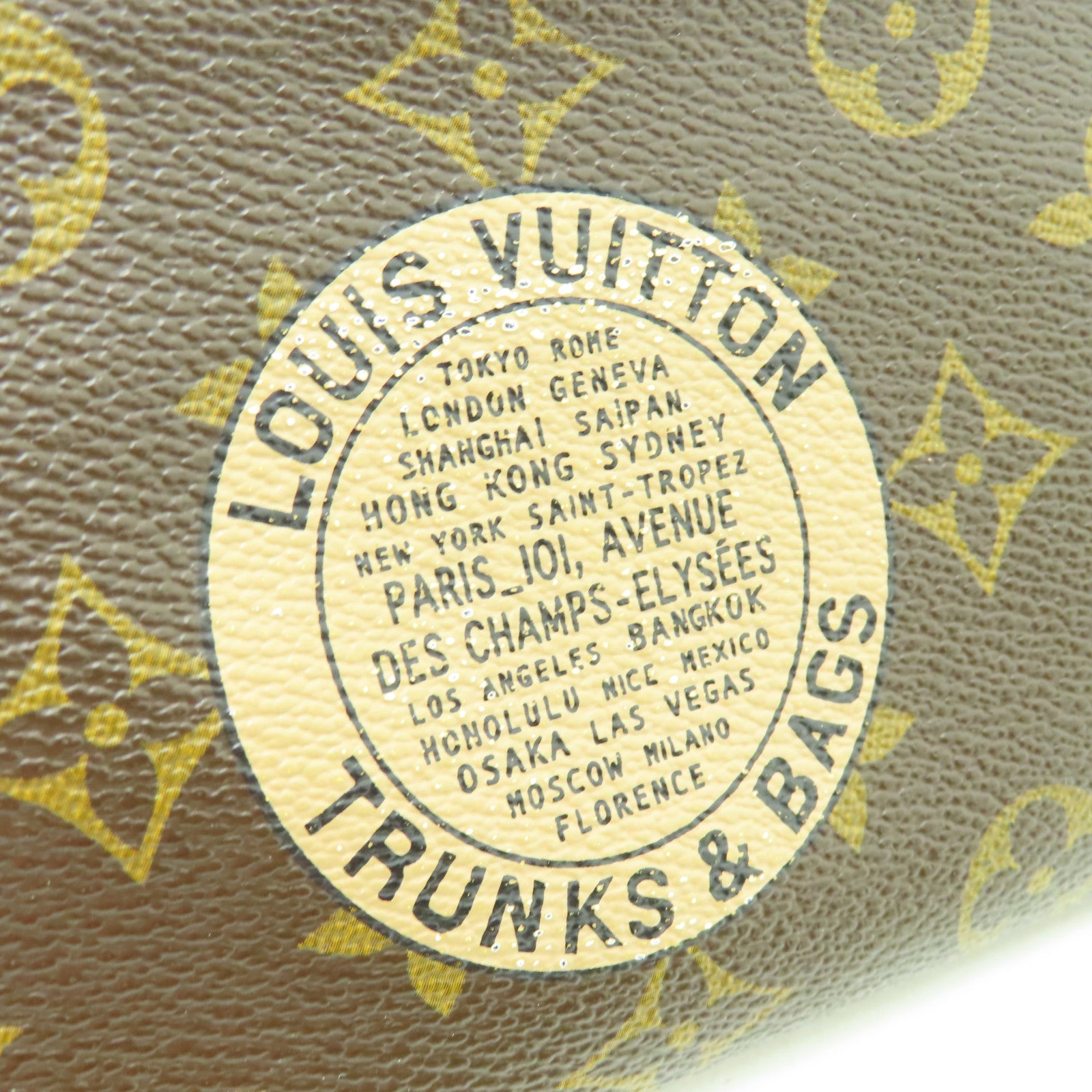 LOUIS VUITTON Monogram Complice Trunks & Bags Wallet金扣長錢包棕色