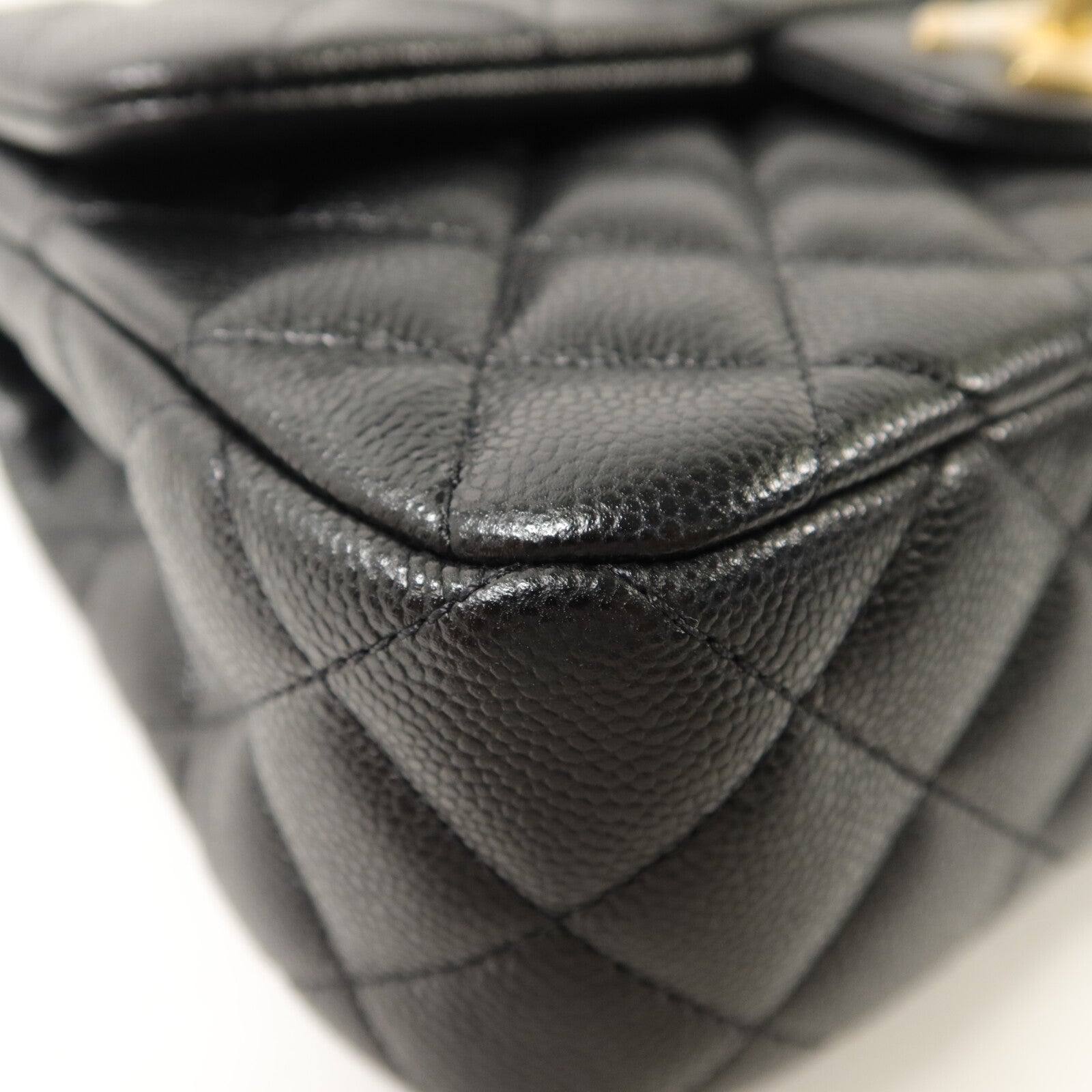 CHANEL 牛皮皮革Small Flap Bag With Top Handle鏈帶手挽肩背兩用袋